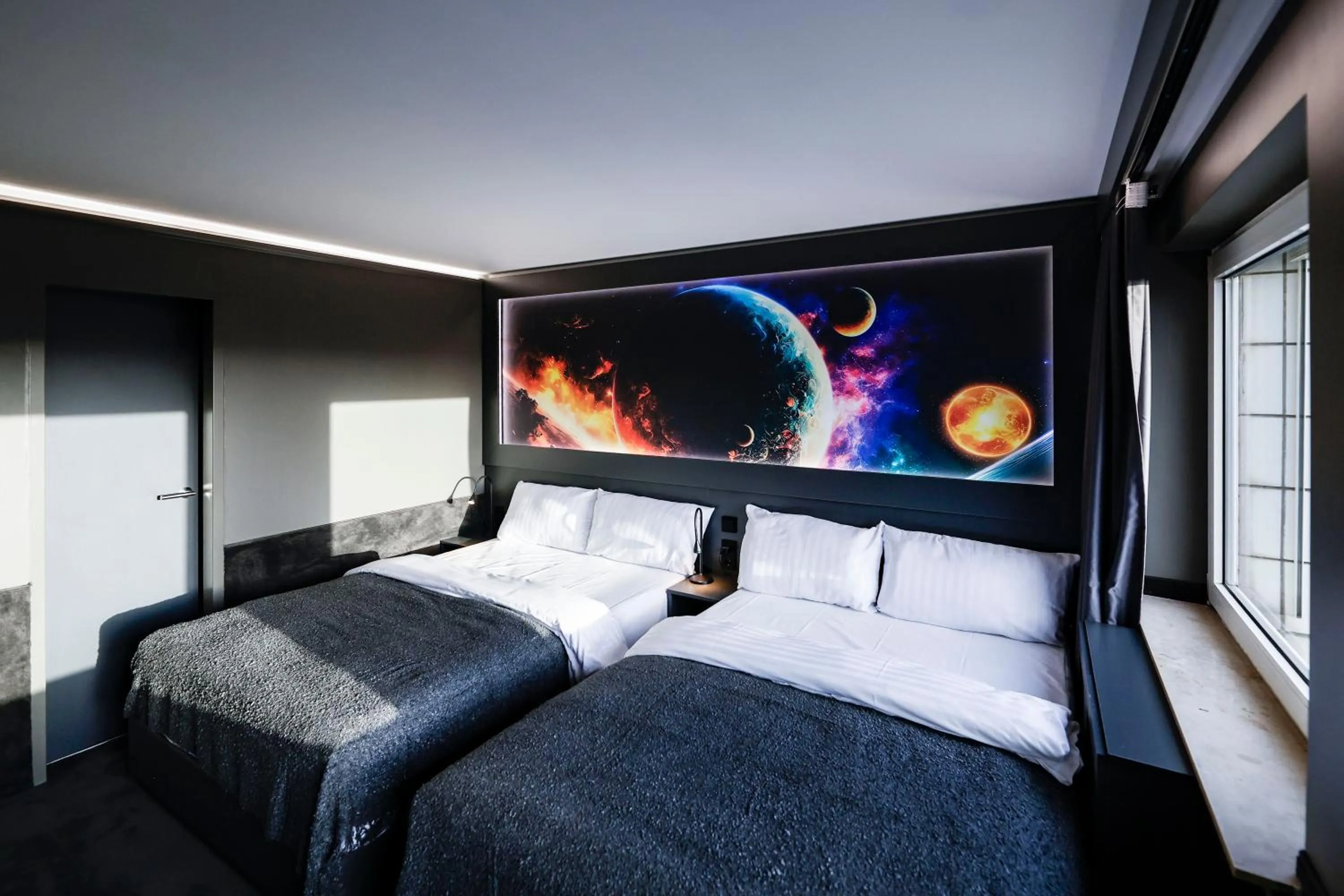 Bed in Sleephotels Cosmos
