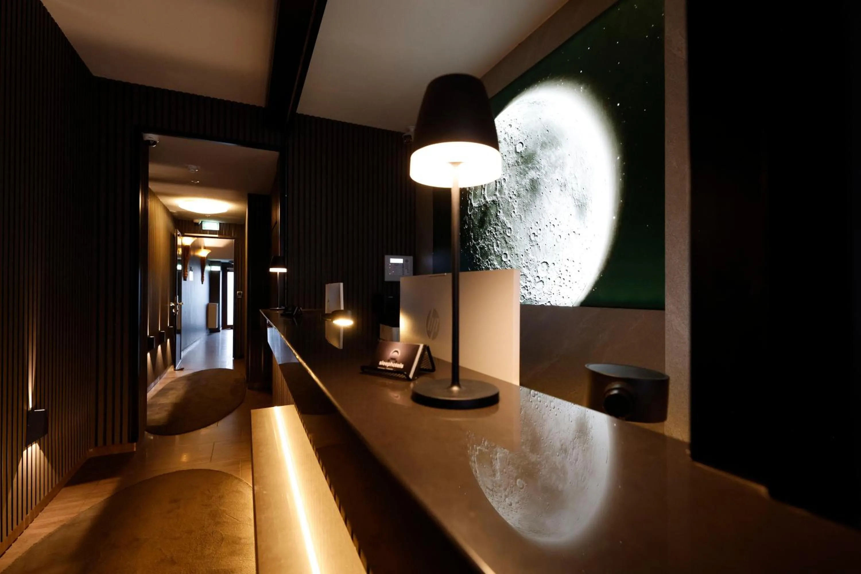 Lobby or reception in Sleephotels Cosmos