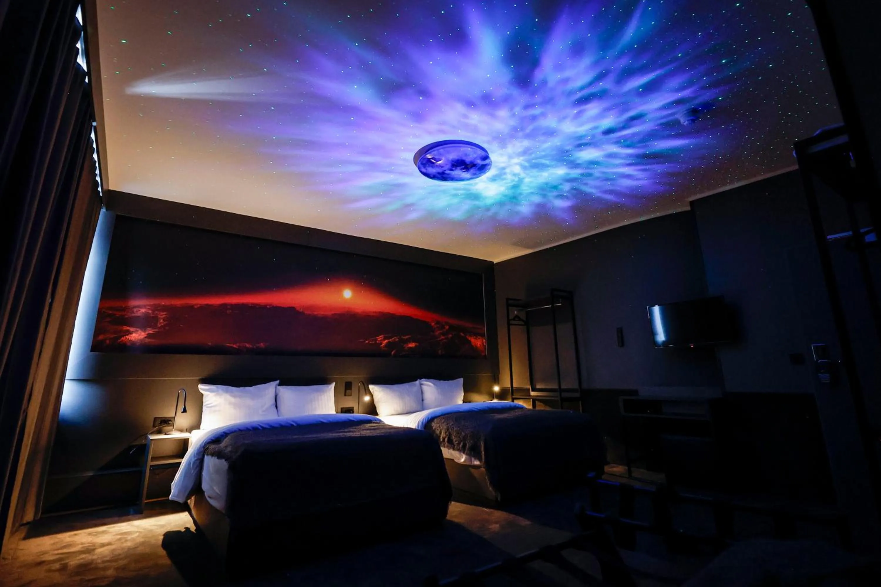 Bedroom, Bed in Sleephotels Cosmos
