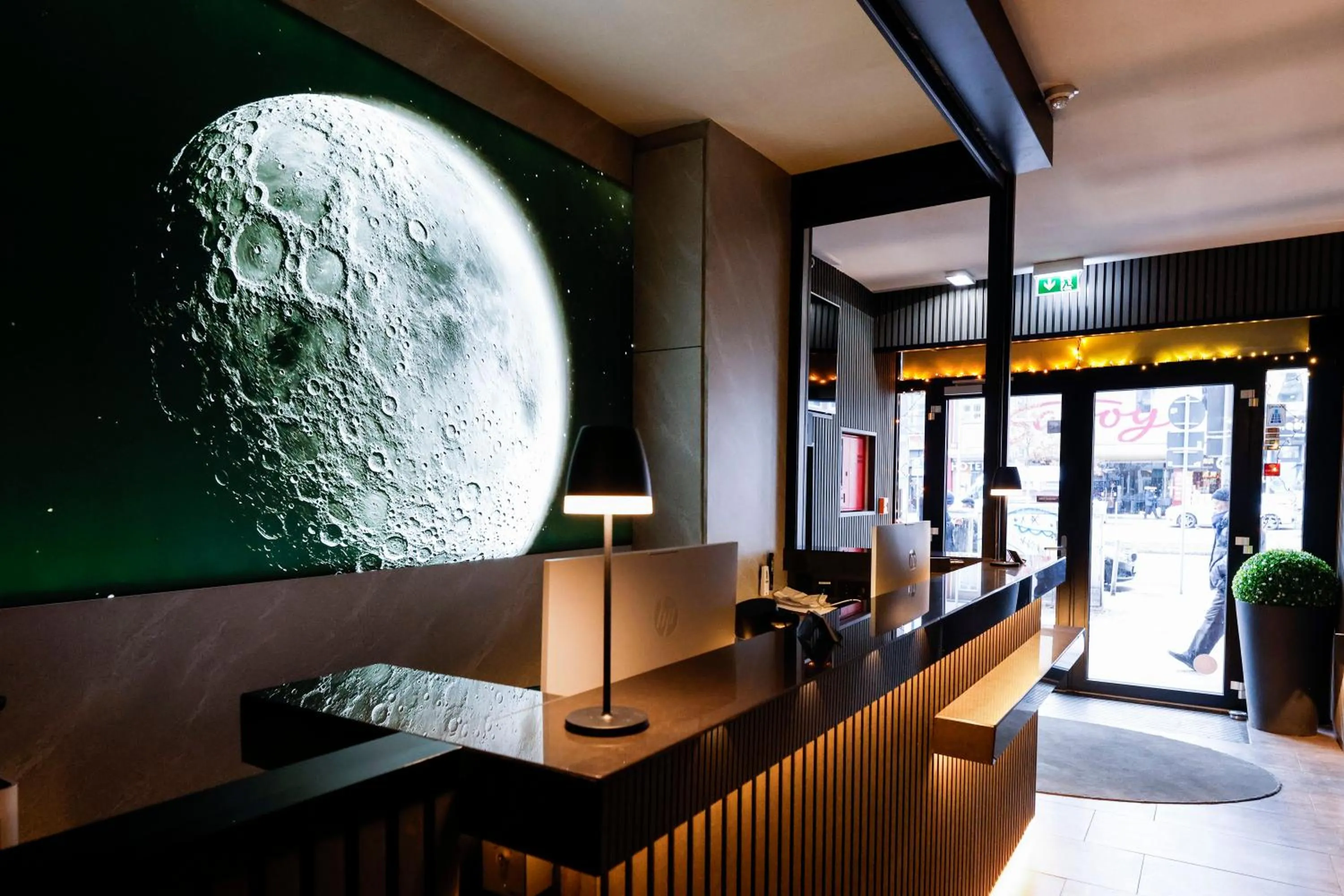 Lobby or reception in Sleephotels Cosmos