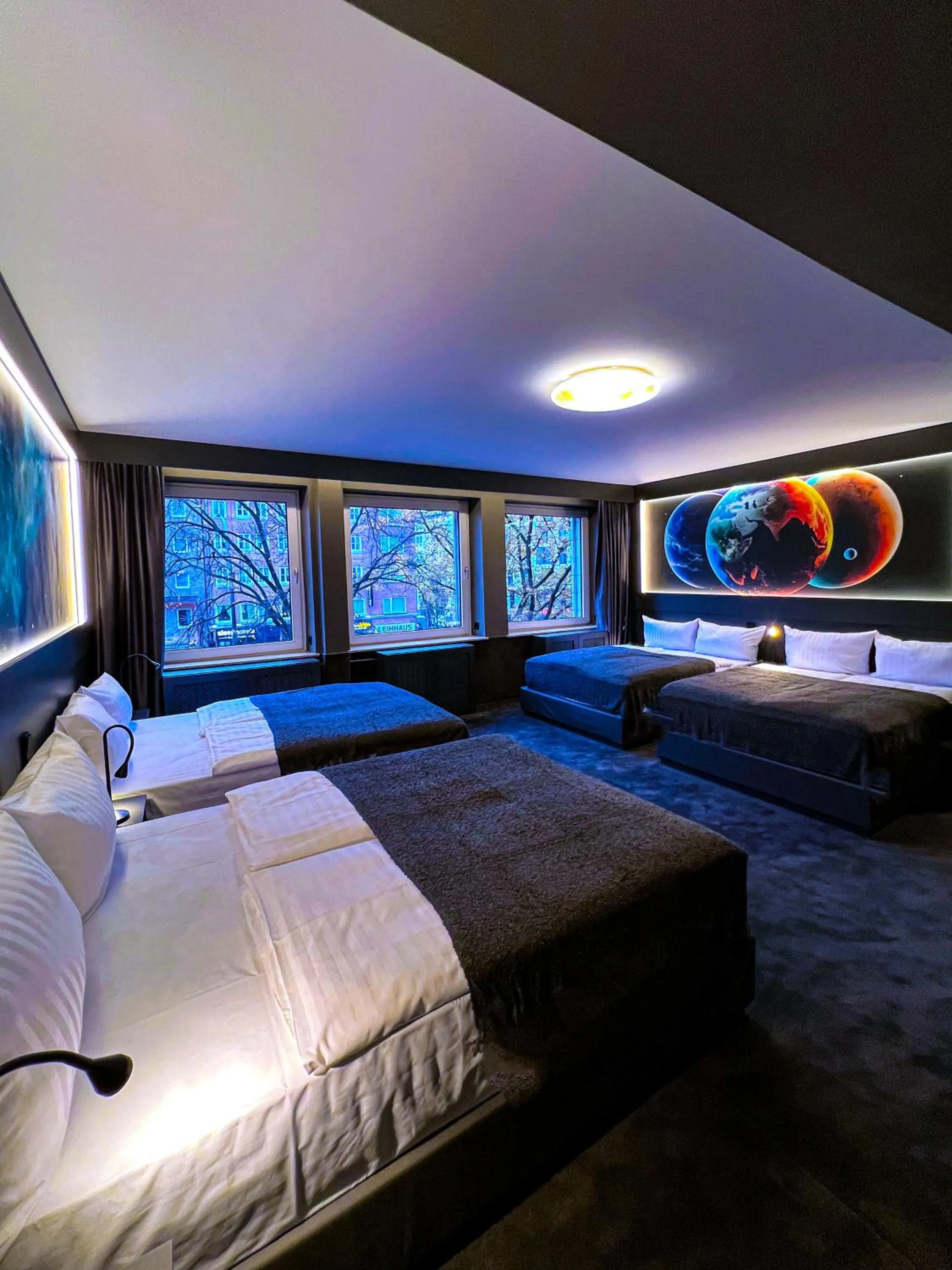 Bedroom, Bed in Sleephotels Cosmos
