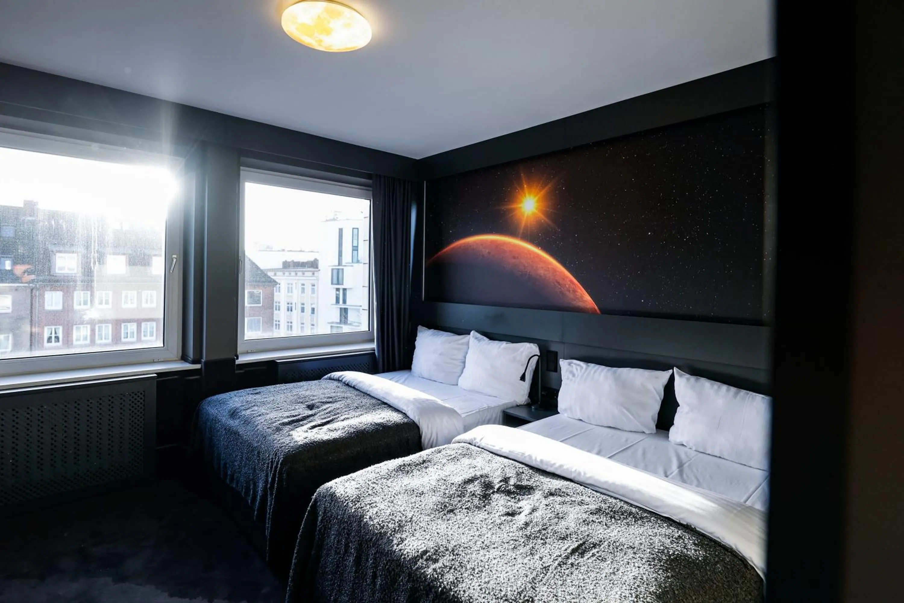 Bed in Sleephotels Cosmos
