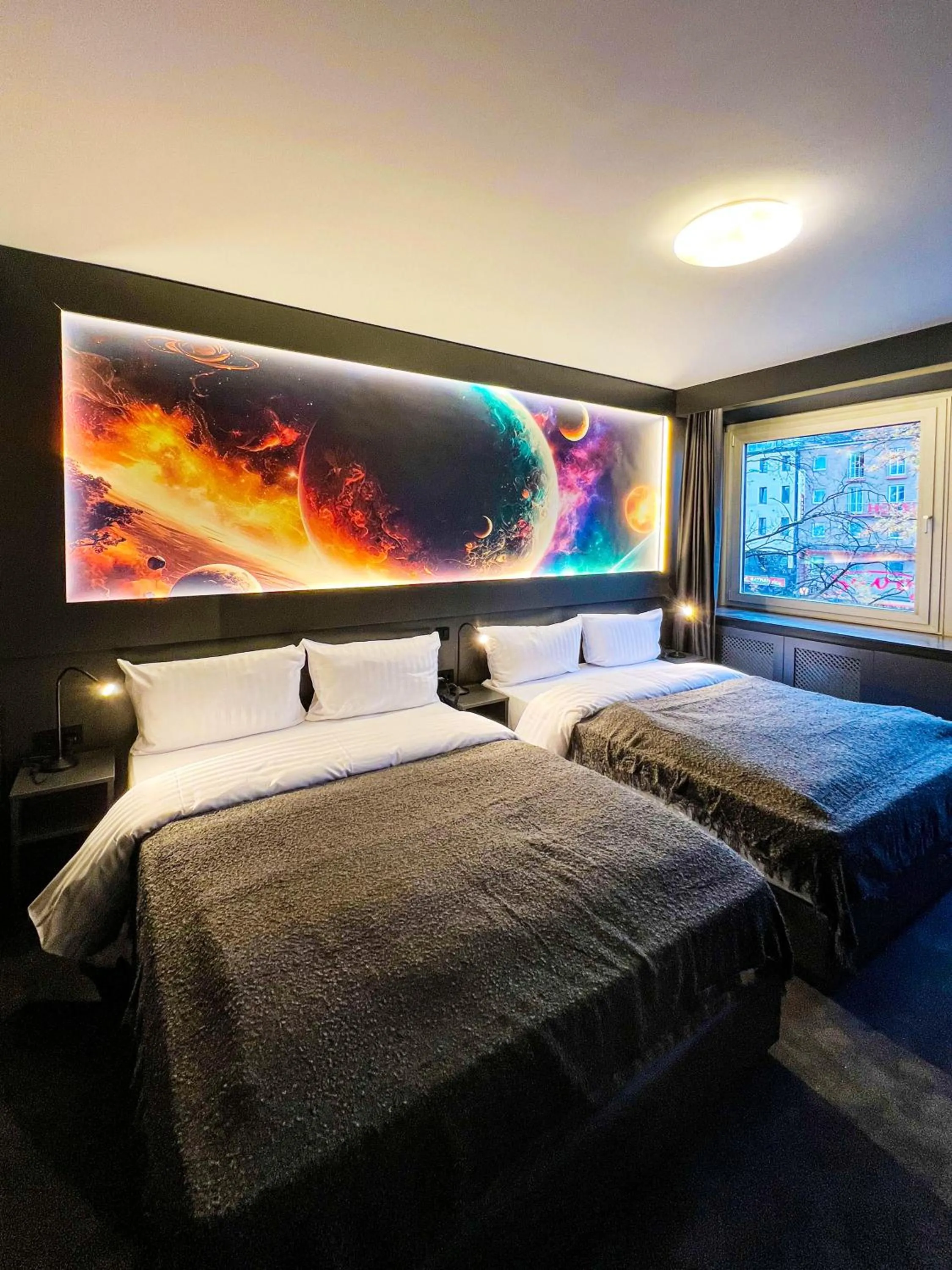 Bed in Sleephotels Cosmos