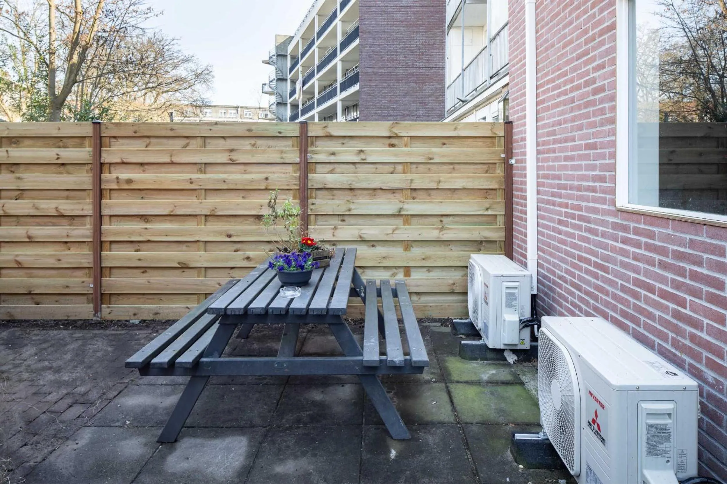 Balcony/Terrace in Hotel Victorie