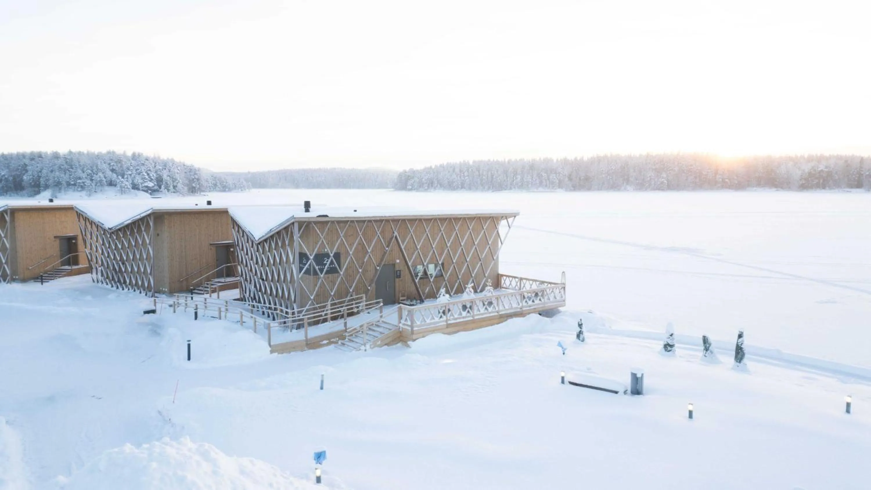 Lake view in Bella Lake Resort