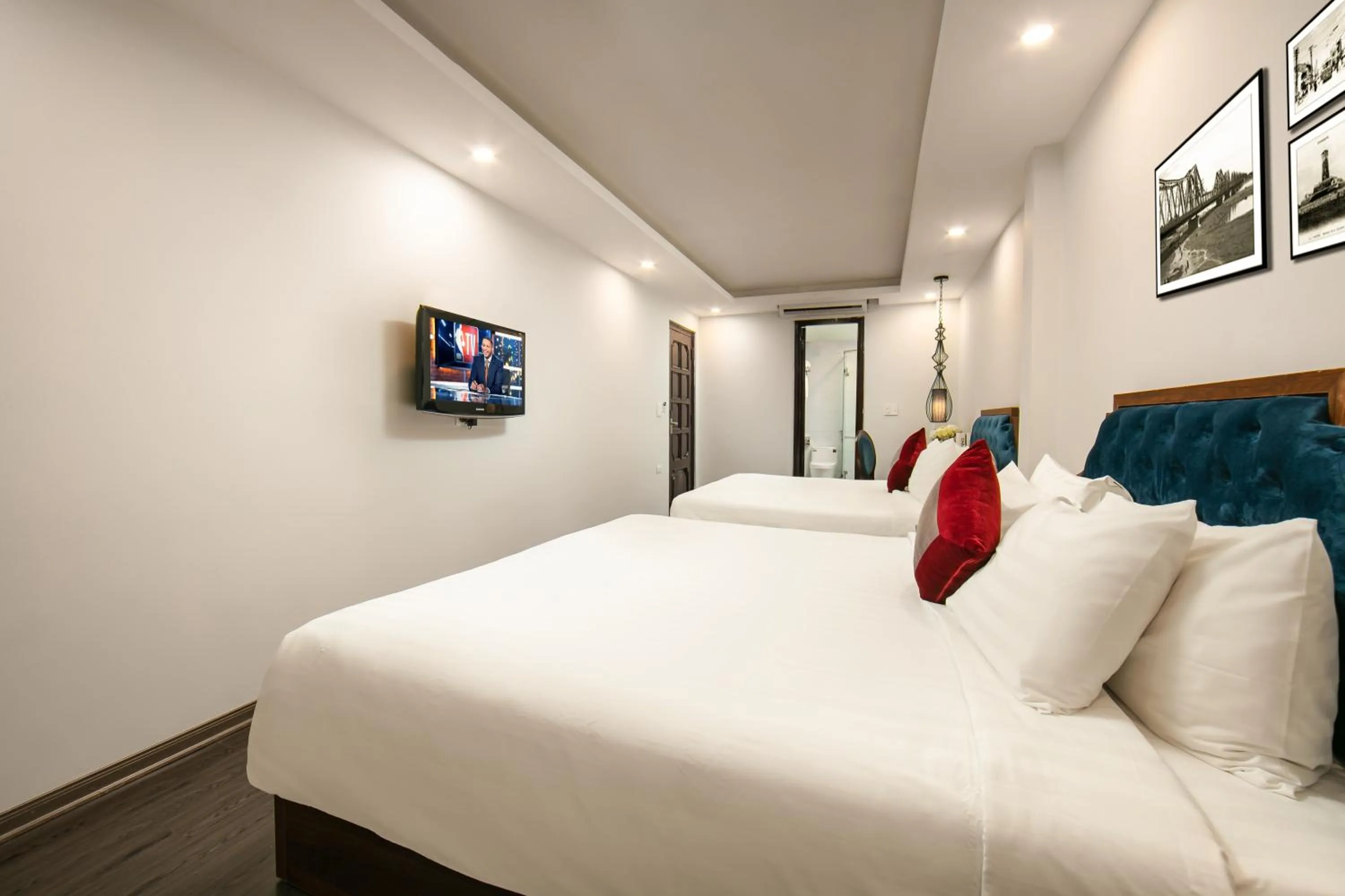 Bedroom, Bed in La Renta Premier Hotel & Spa Hanoi