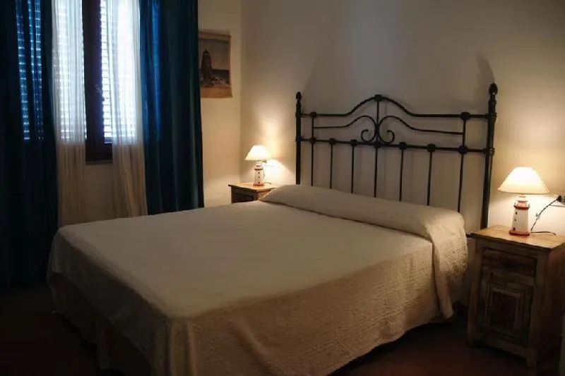 Bed in Punto de Vista B&B Makari