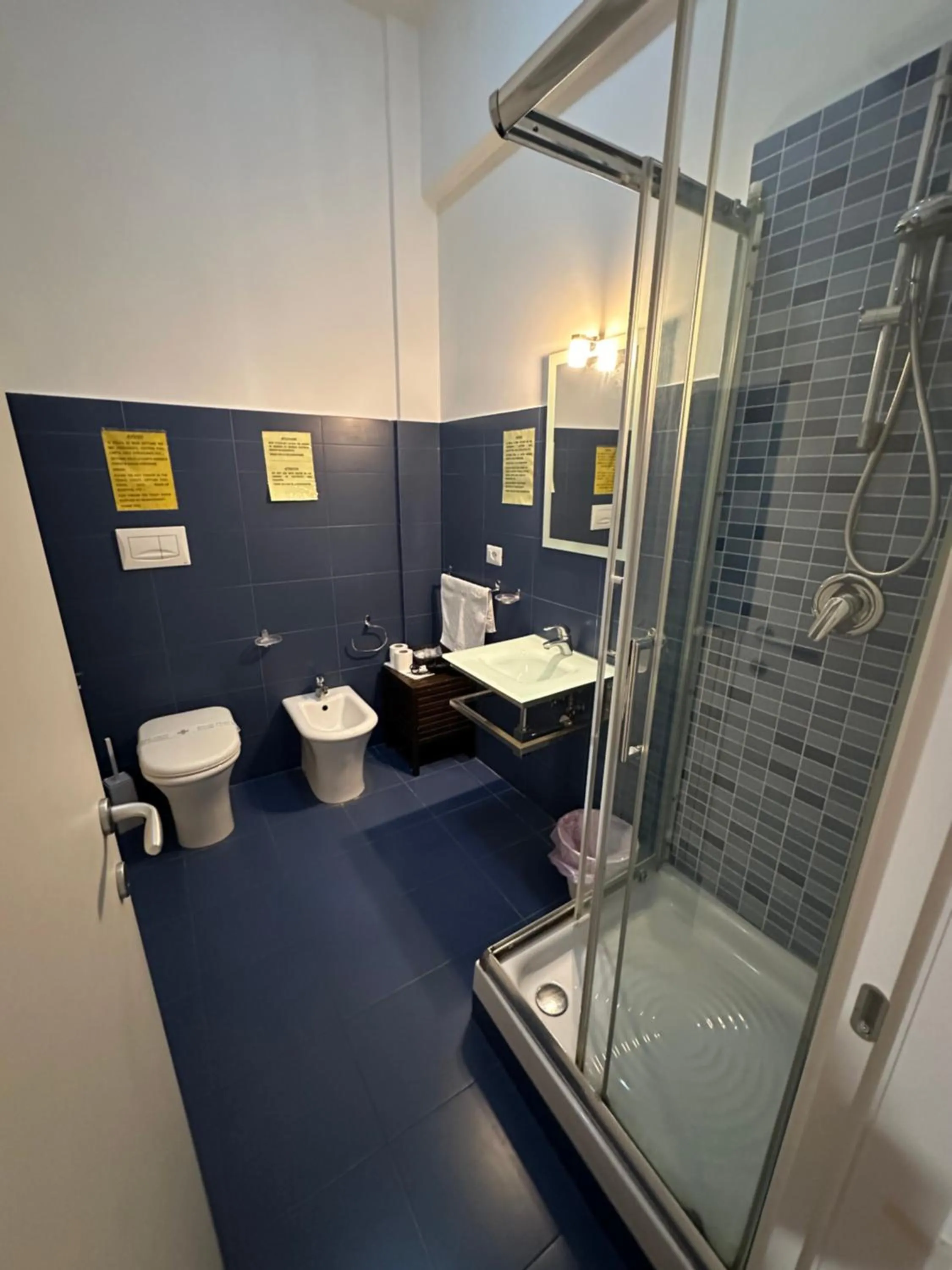 Shower in B&B Acquamarina