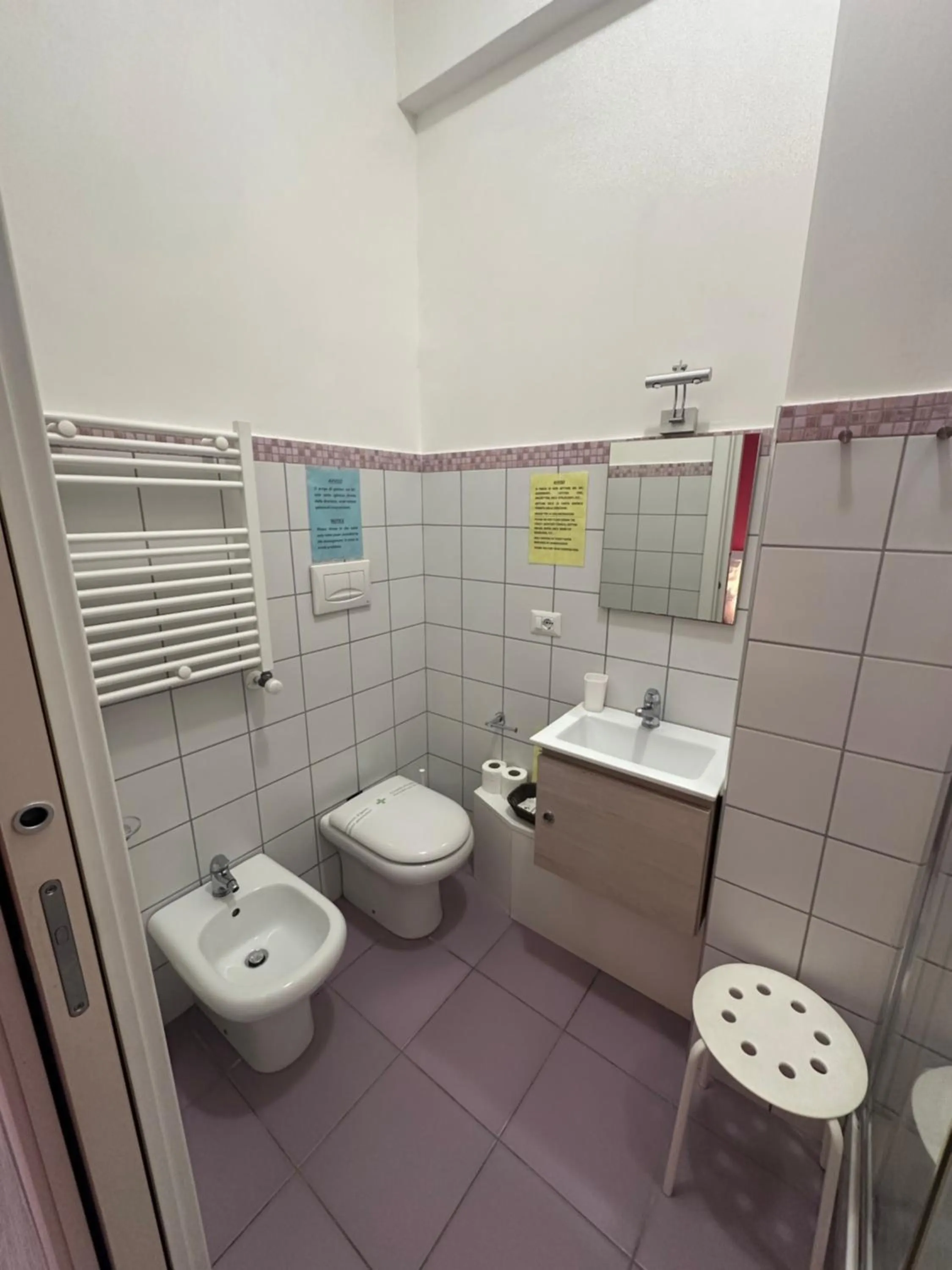 Toilet in B&B Acquamarina