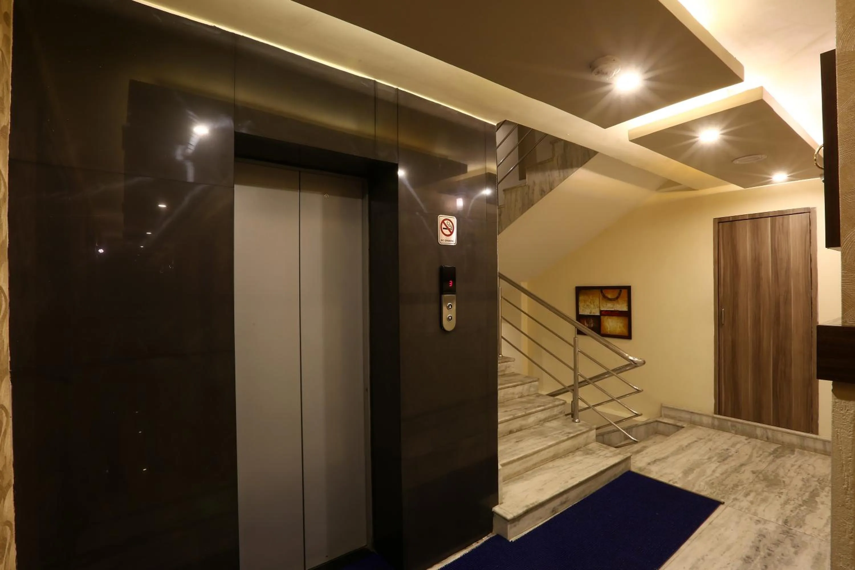 elevator in Hotel Blue Bird, Nagaon