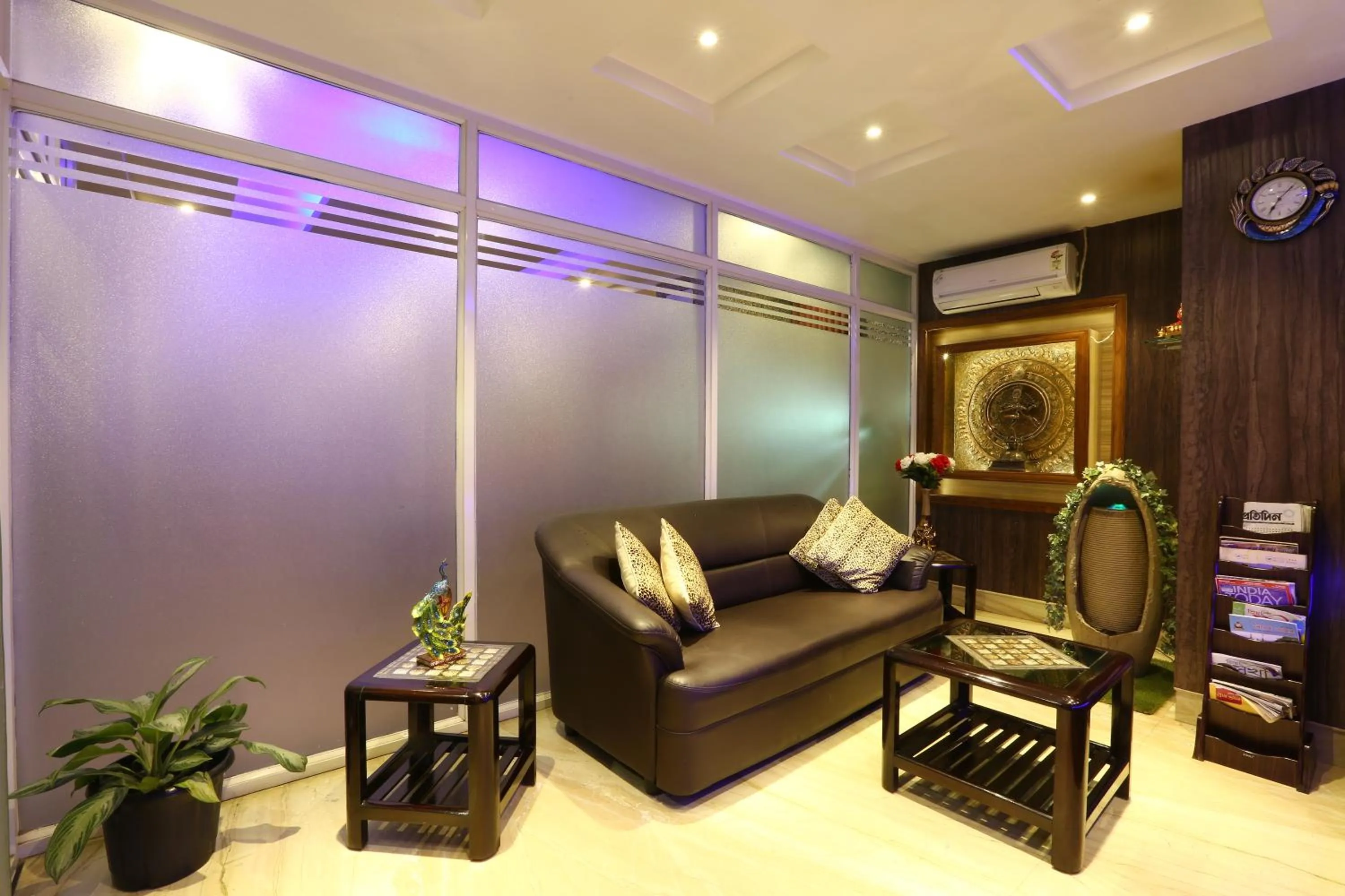 Seating area in Hotel Blue Bird, Nagaon