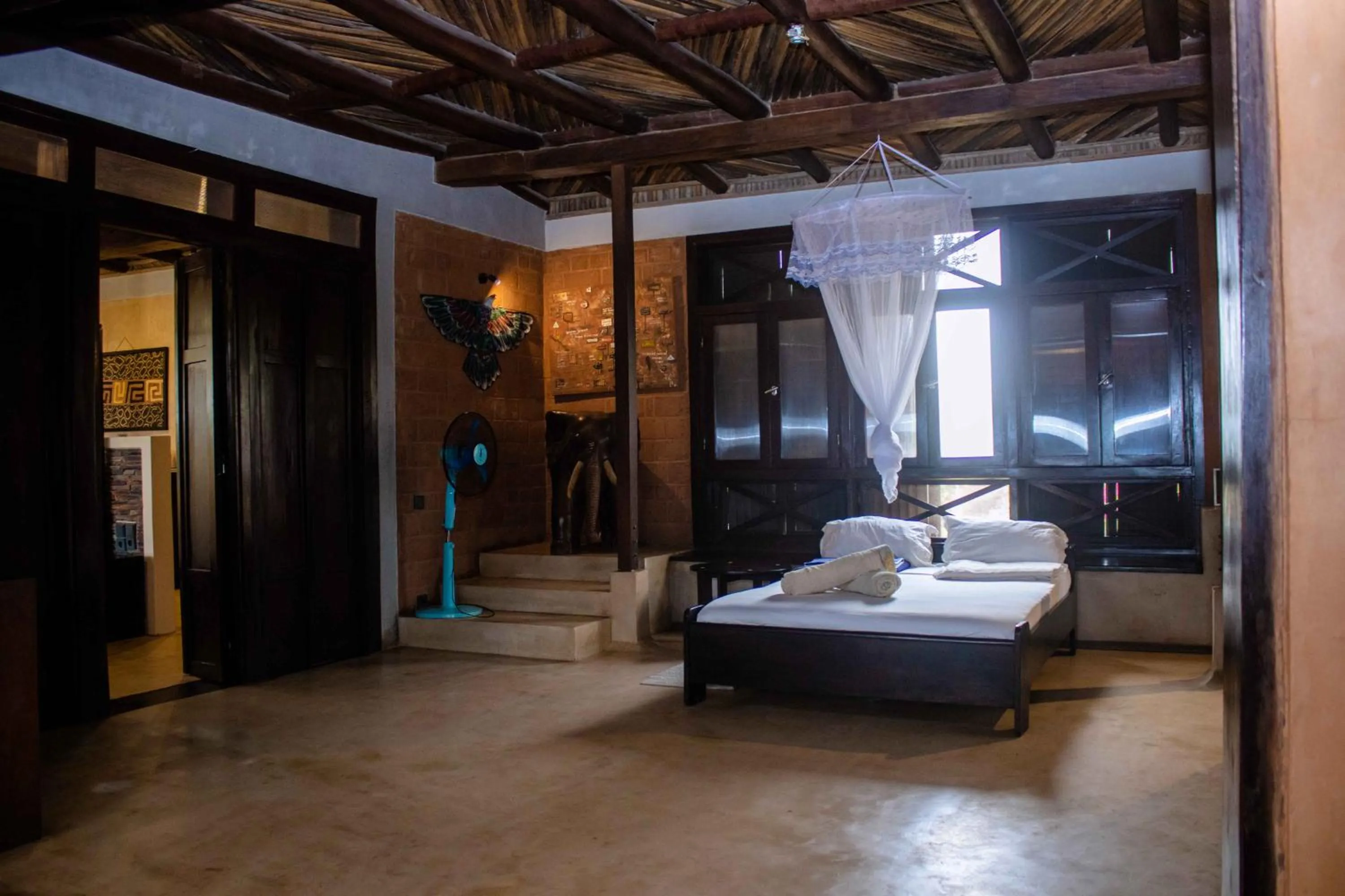 Bed in La Maison Bleue Lome
