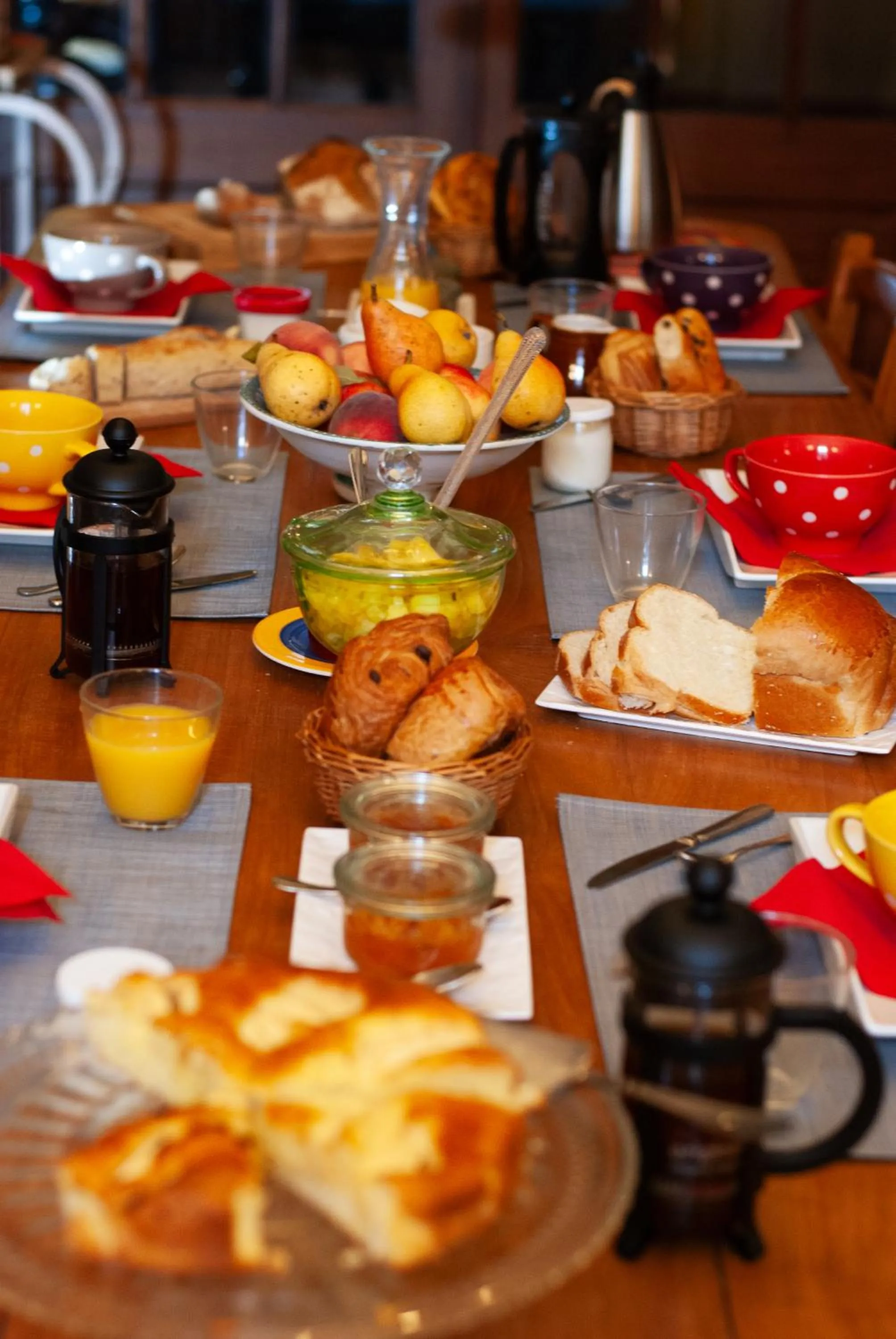 Food and drinks in Les Chambres des Dames