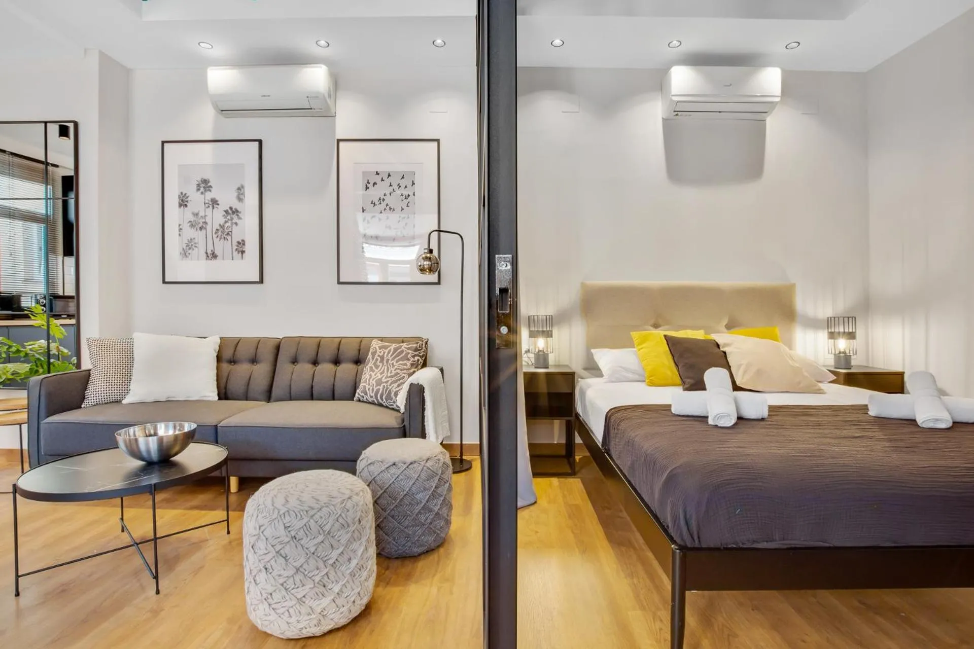 Bed in Modern & Quite Appartment at Larios