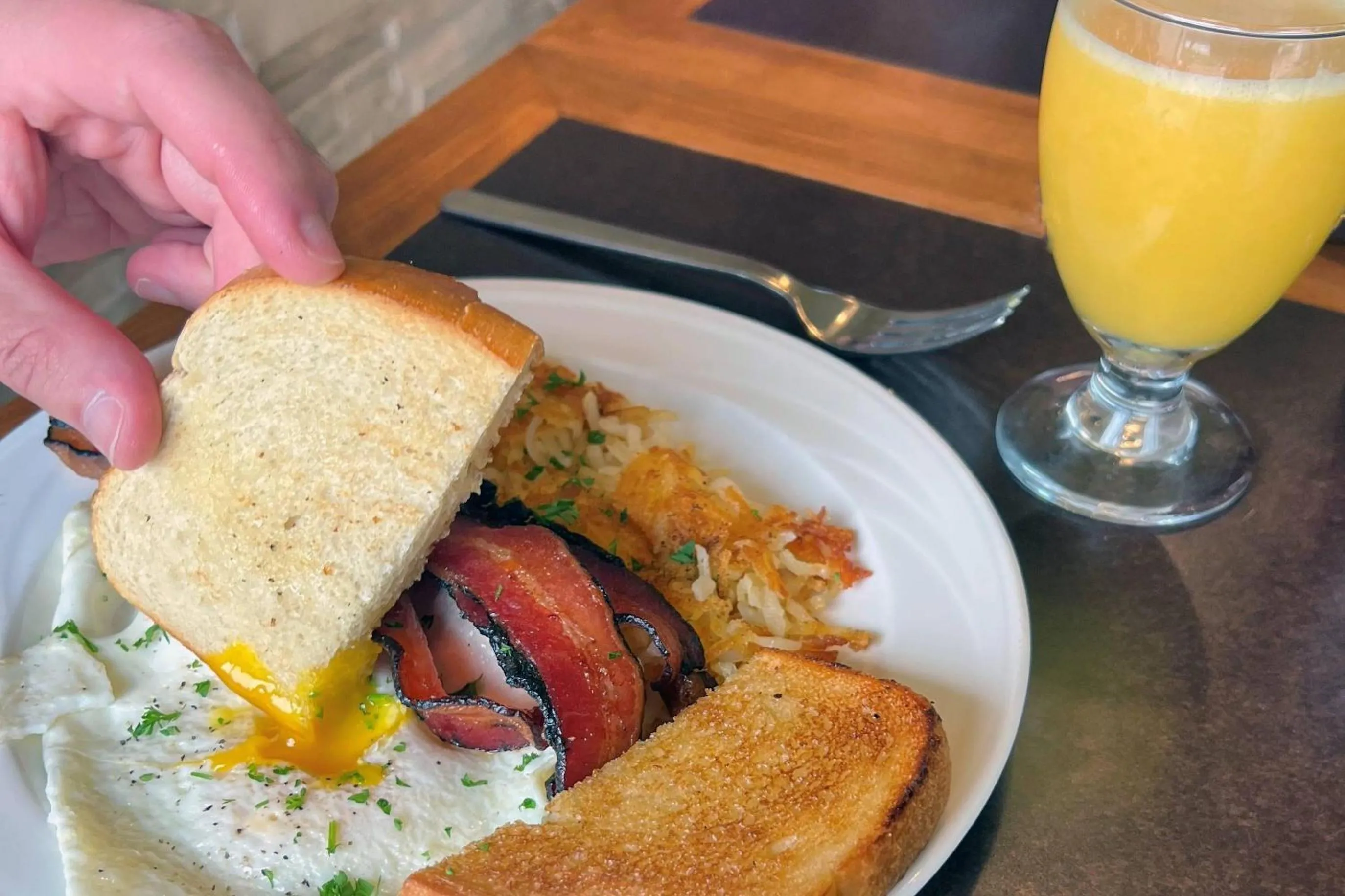 Breakfast in Radisson Hotel La Crosse