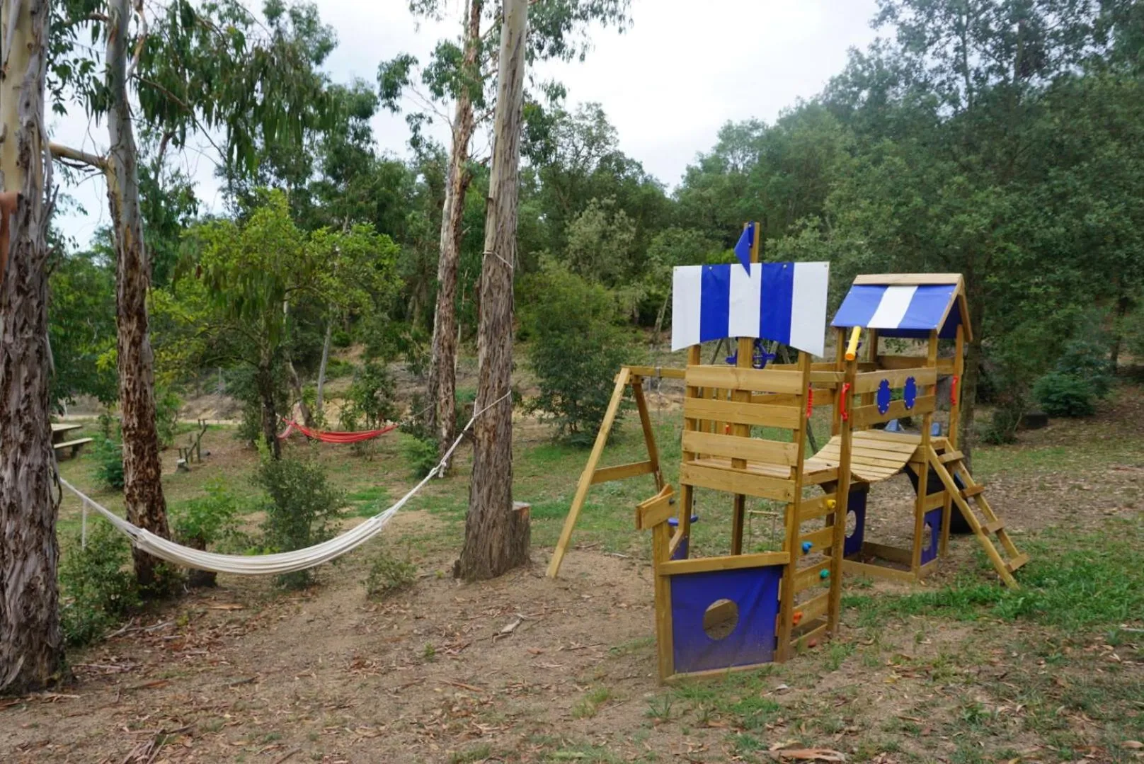 Children play ground in Can Pobric
