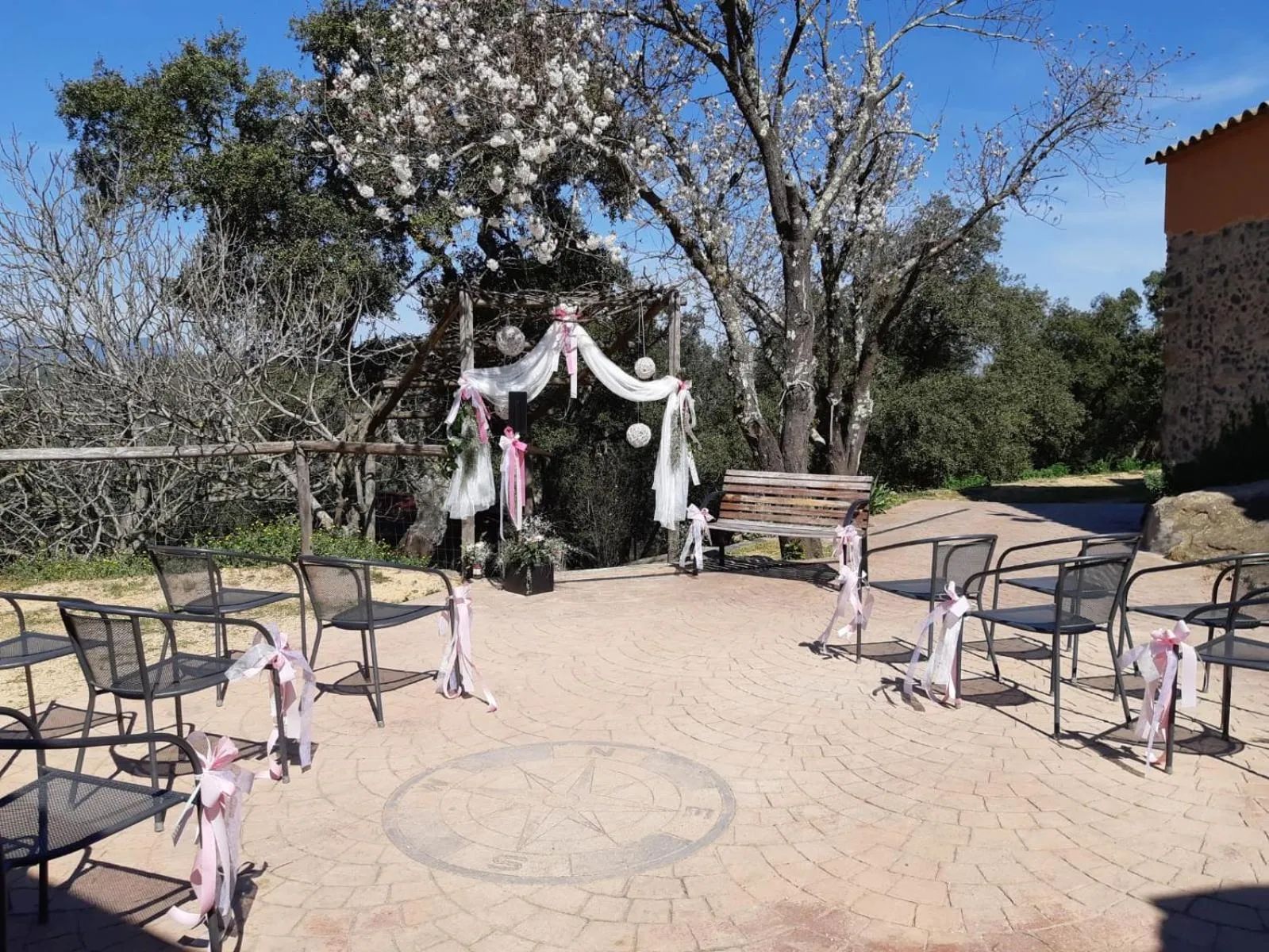 Garden view in Can Pobric