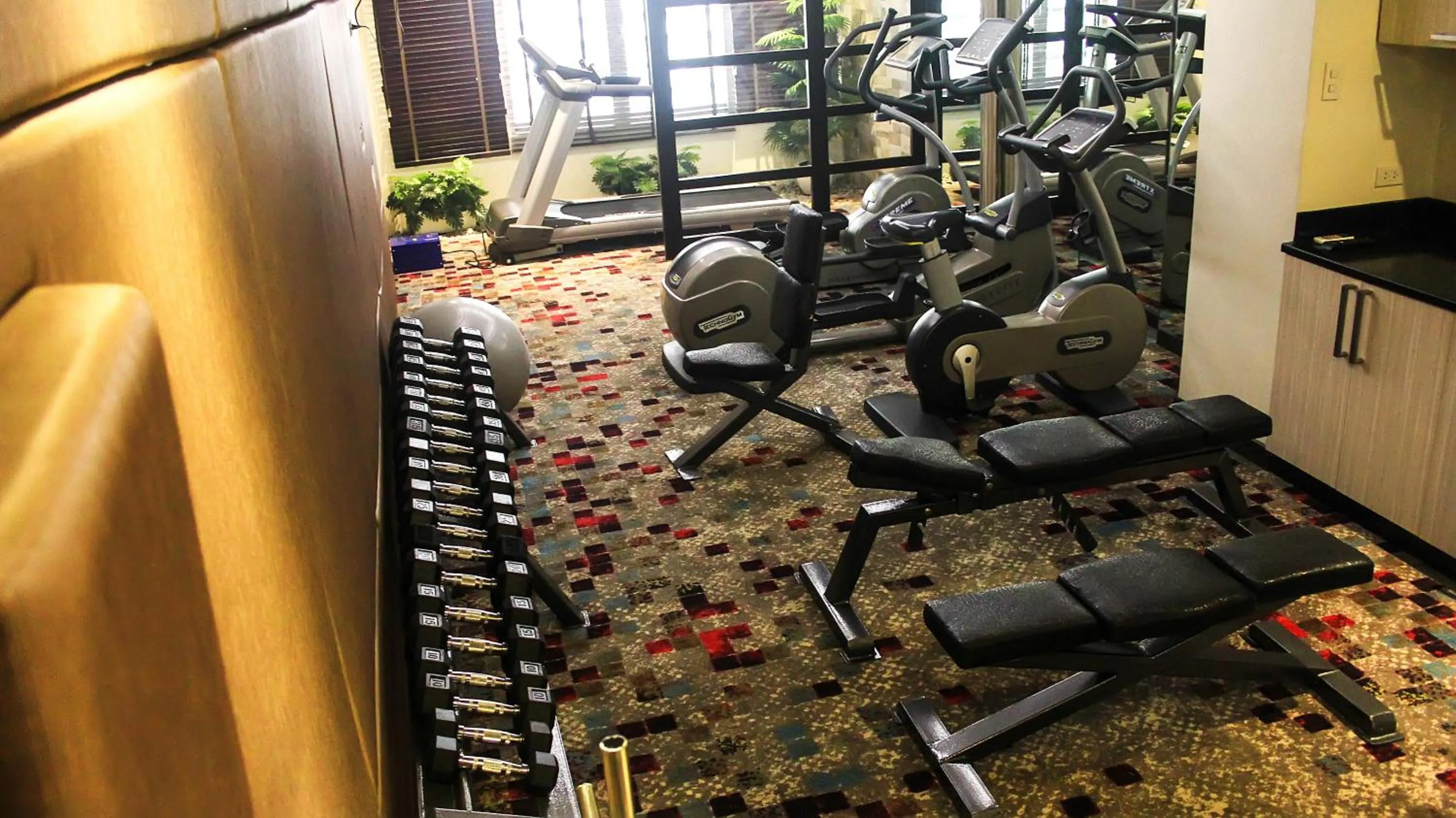 Fitness centre/facilities in Brentwood Suites