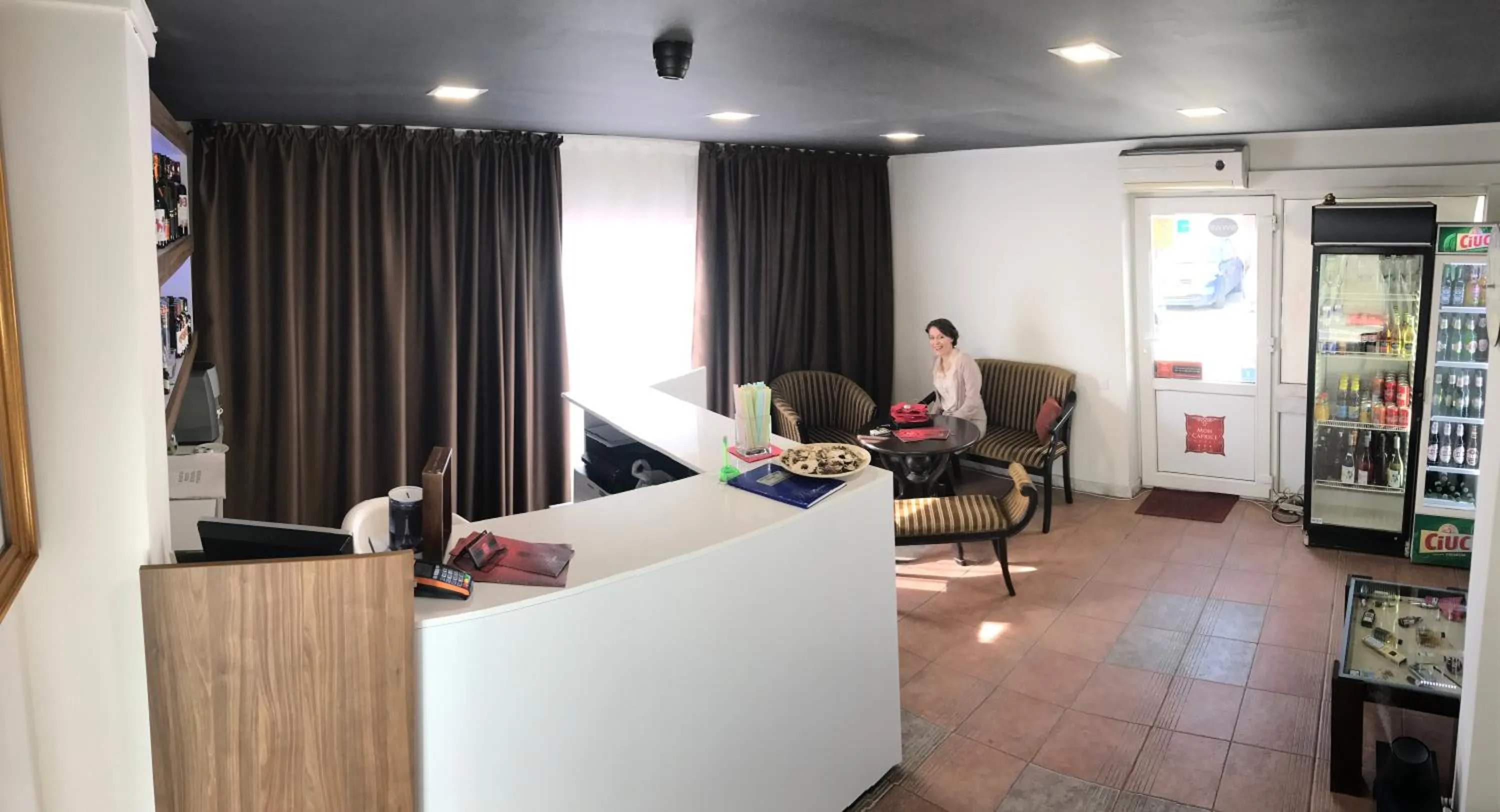 Lobby or reception in Hotel Mon Caprice