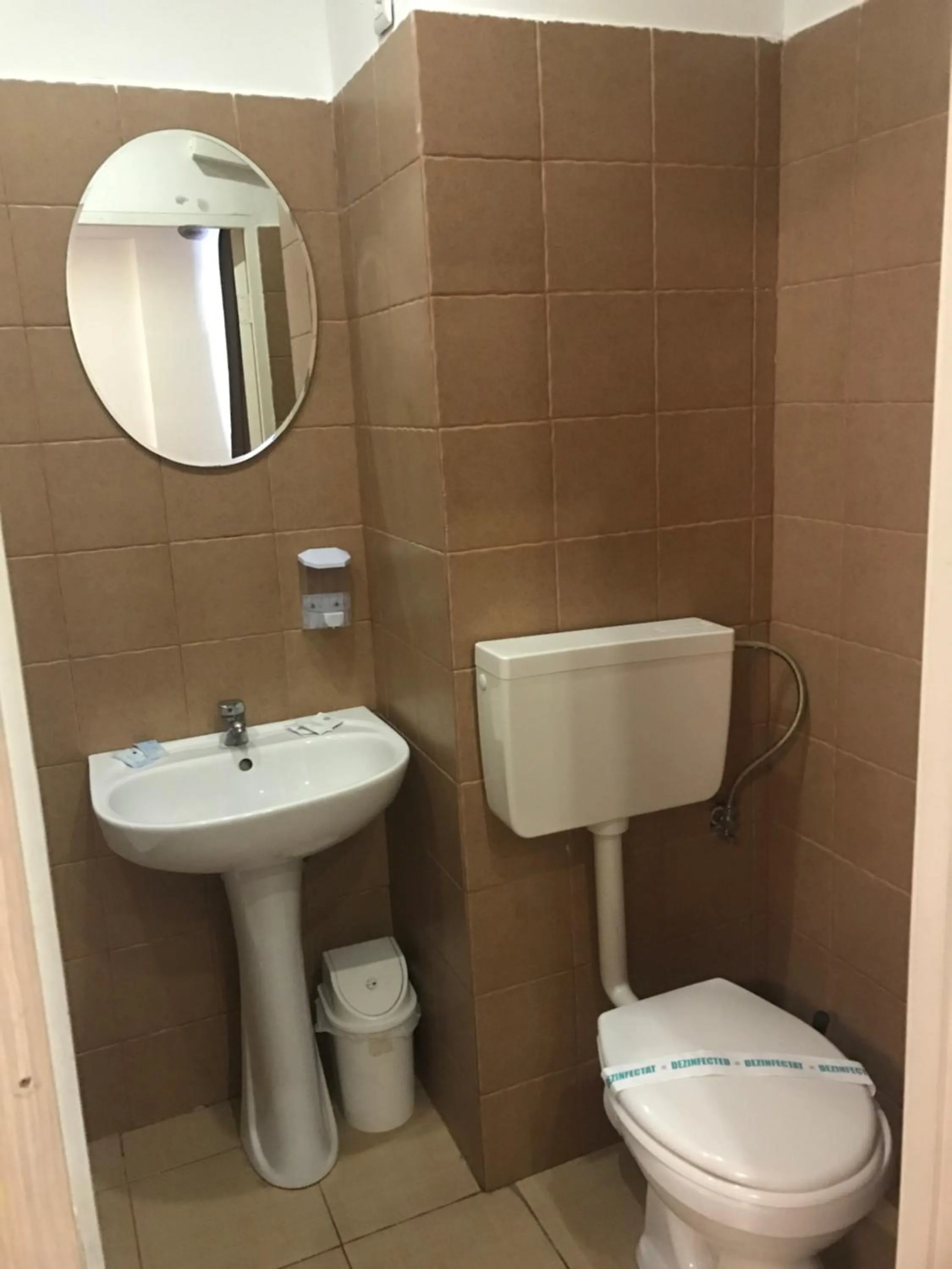 Bathroom in Hotel Mon Caprice