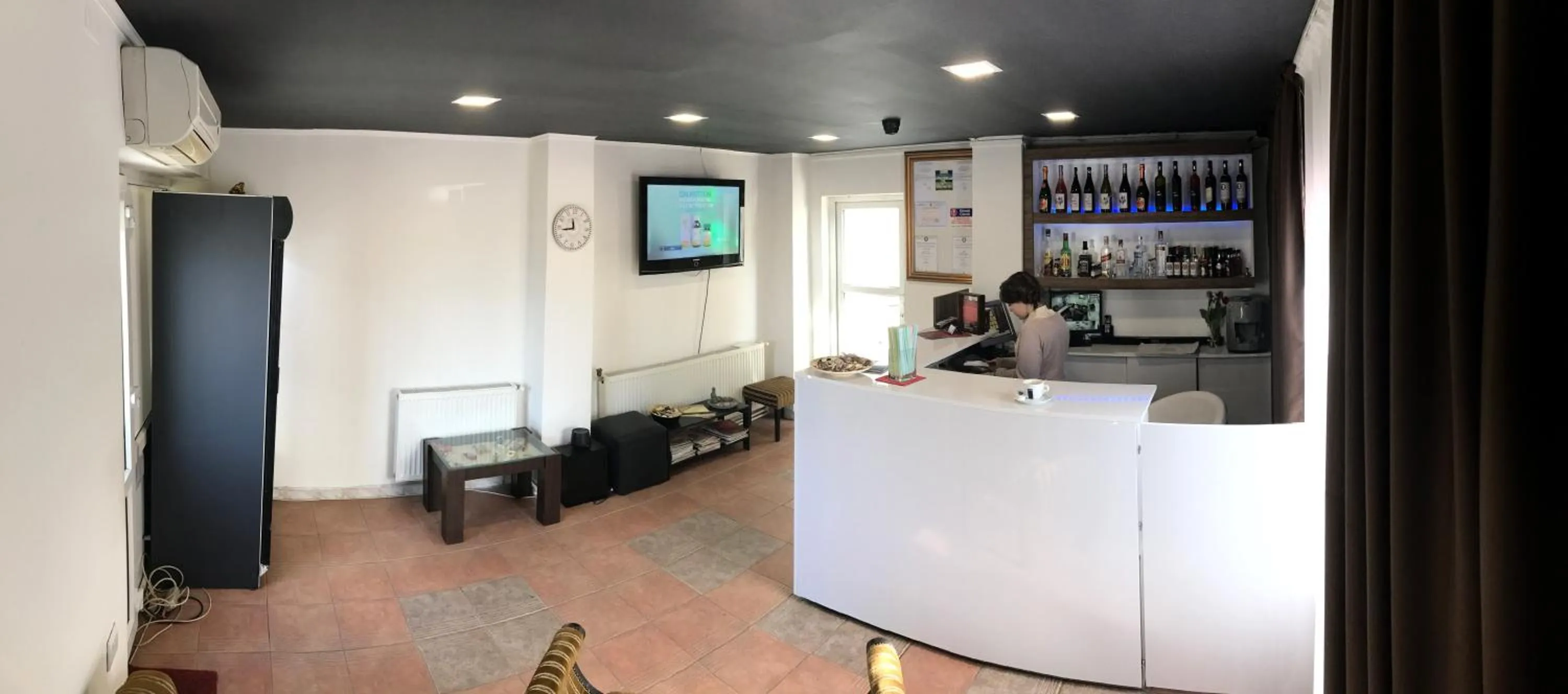 Lobby or reception in Hotel Mon Caprice