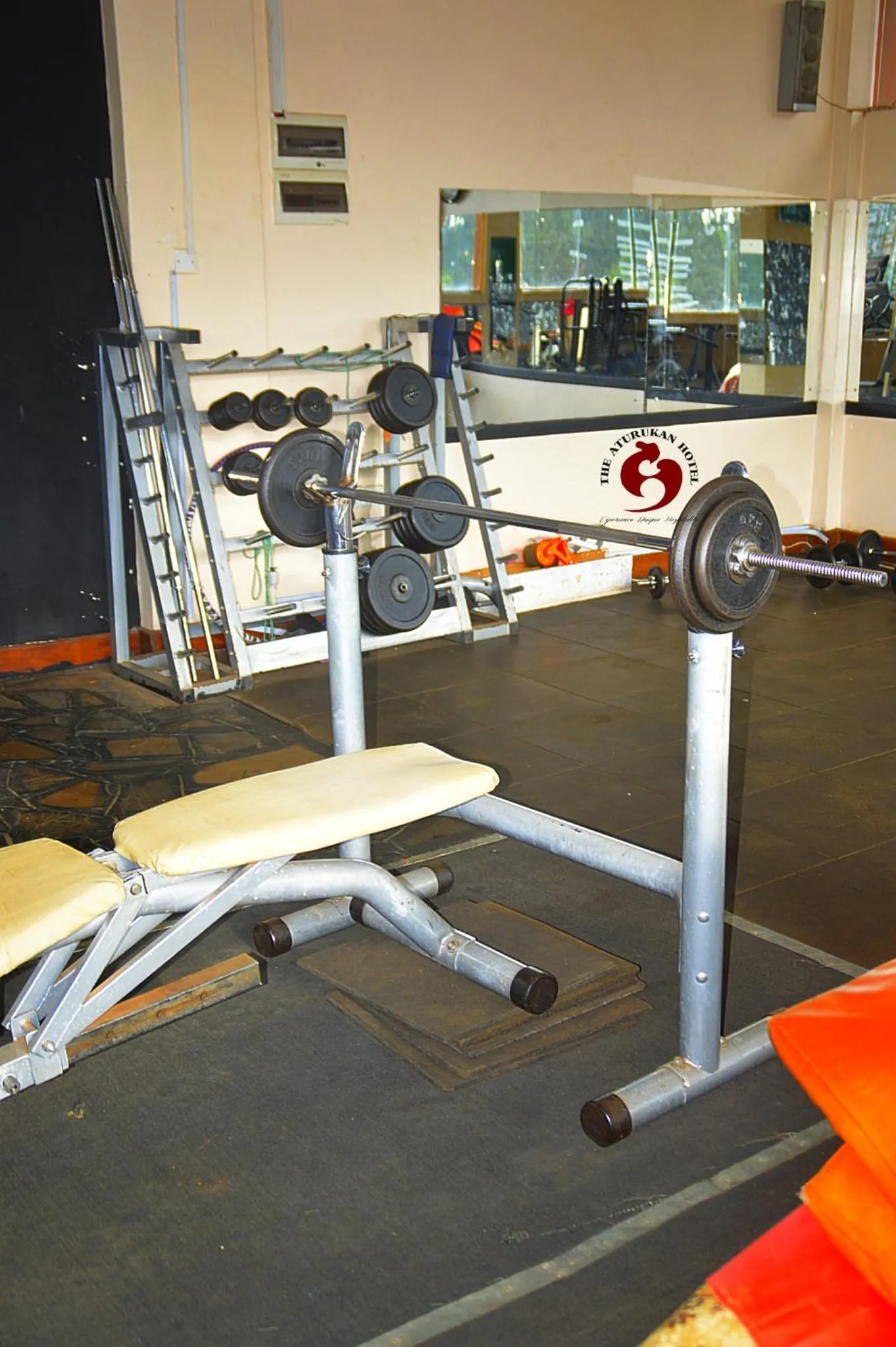 Fitness centre/facilities in Aturukan Hotel