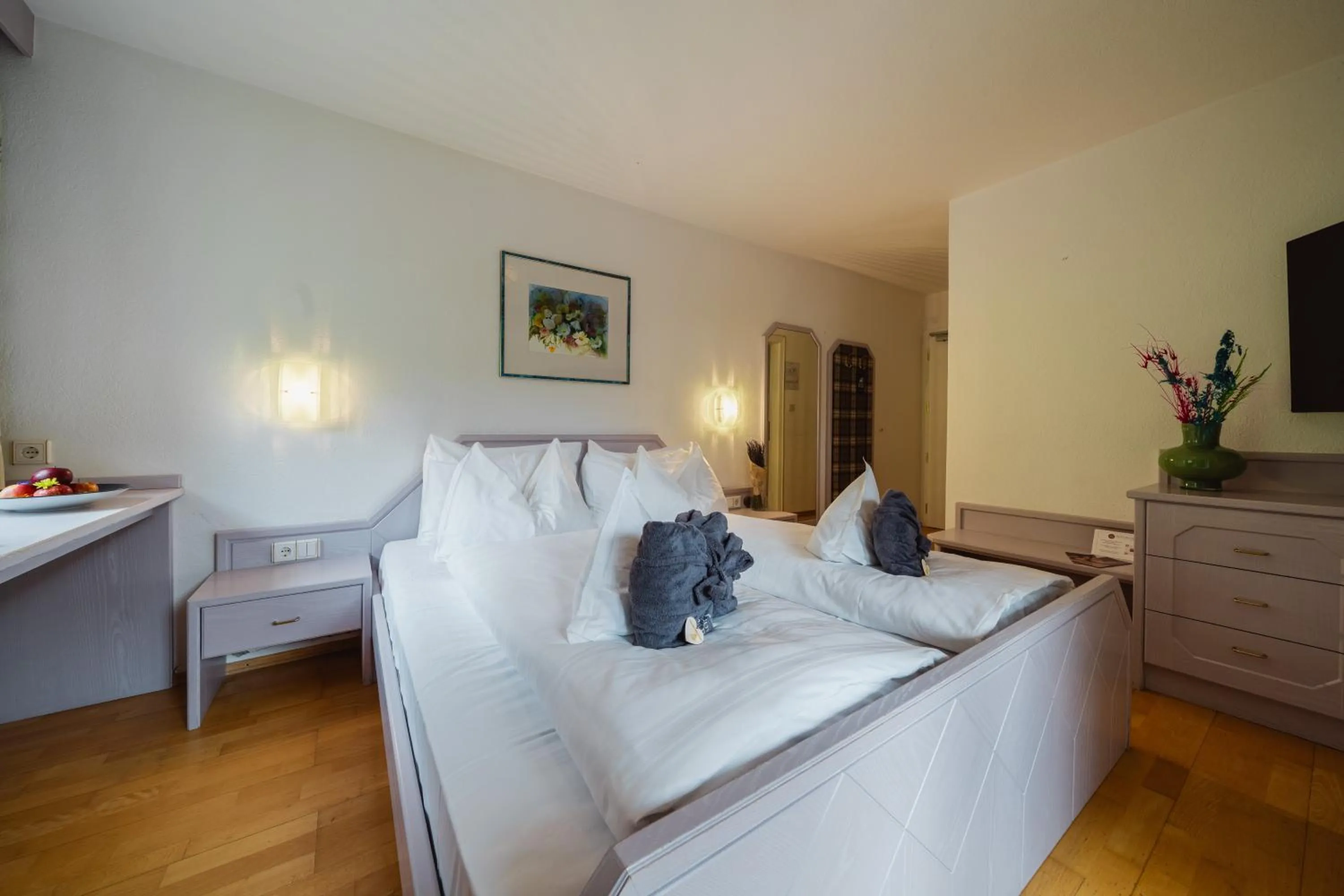 Bed in Montresor Hotel Pfeldererhof