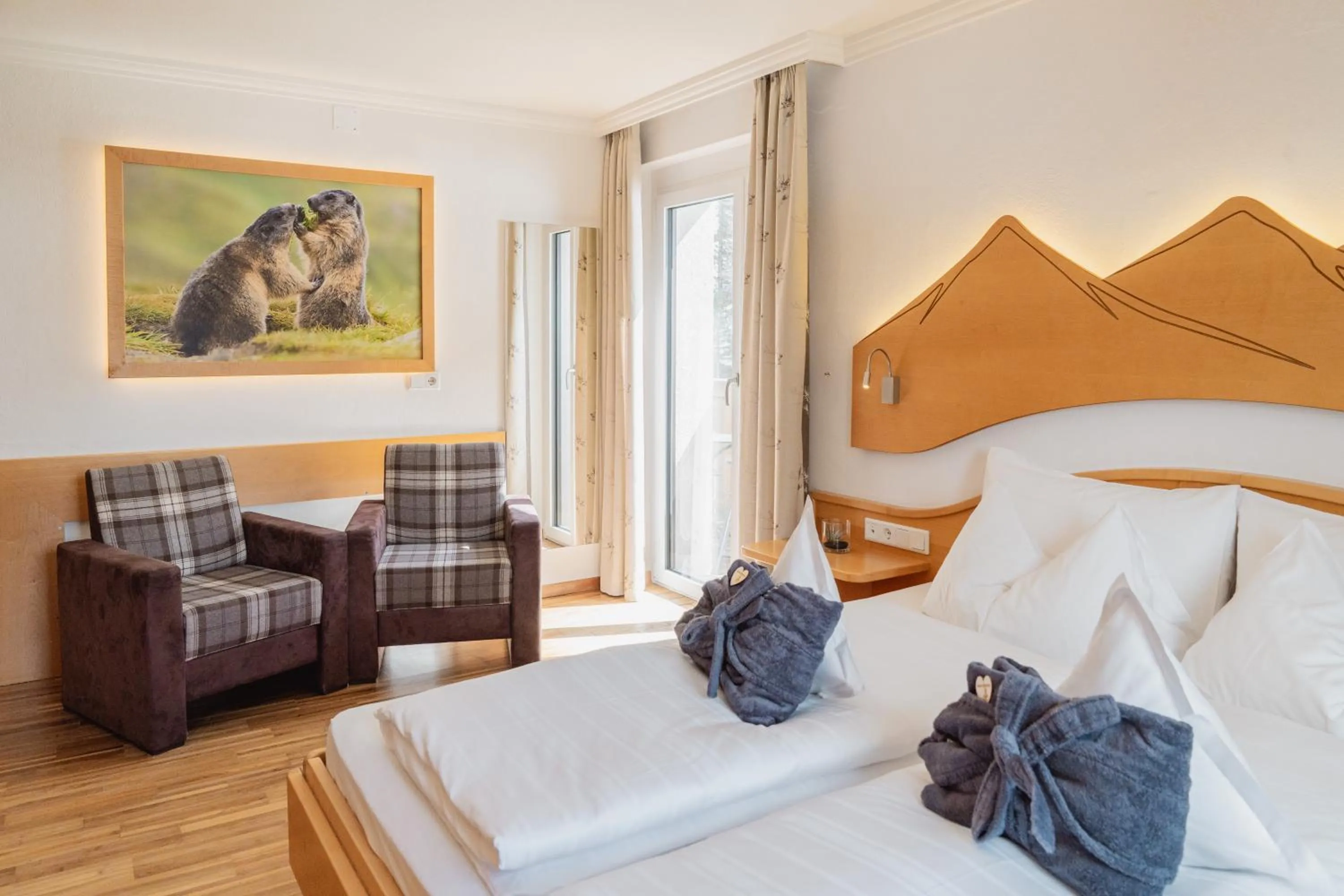 Bed in Montresor Hotel Pfeldererhof