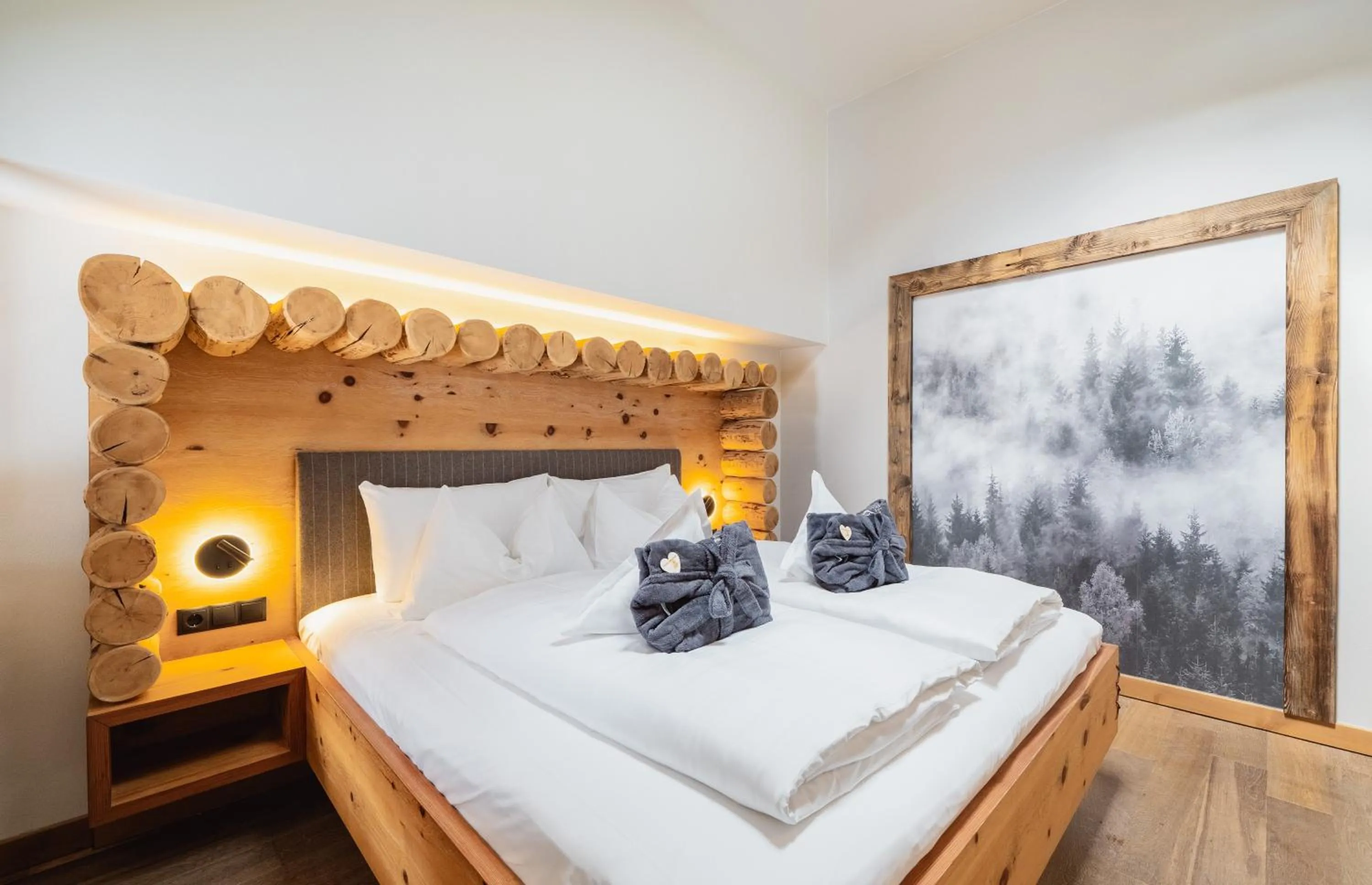 Bed in Montresor Hotel Pfeldererhof