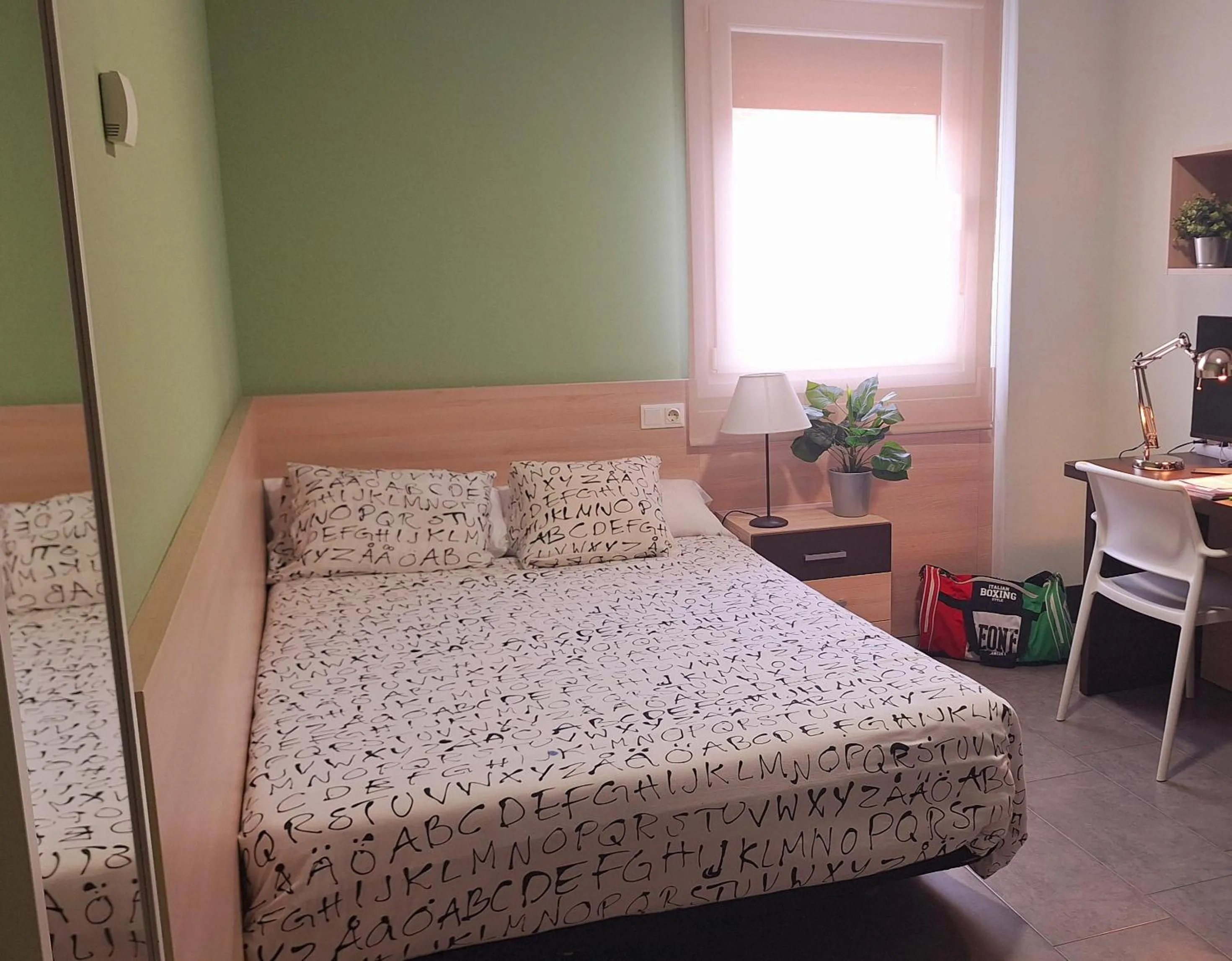 Photo of the whole room, Bed in The Factory Residence Hall