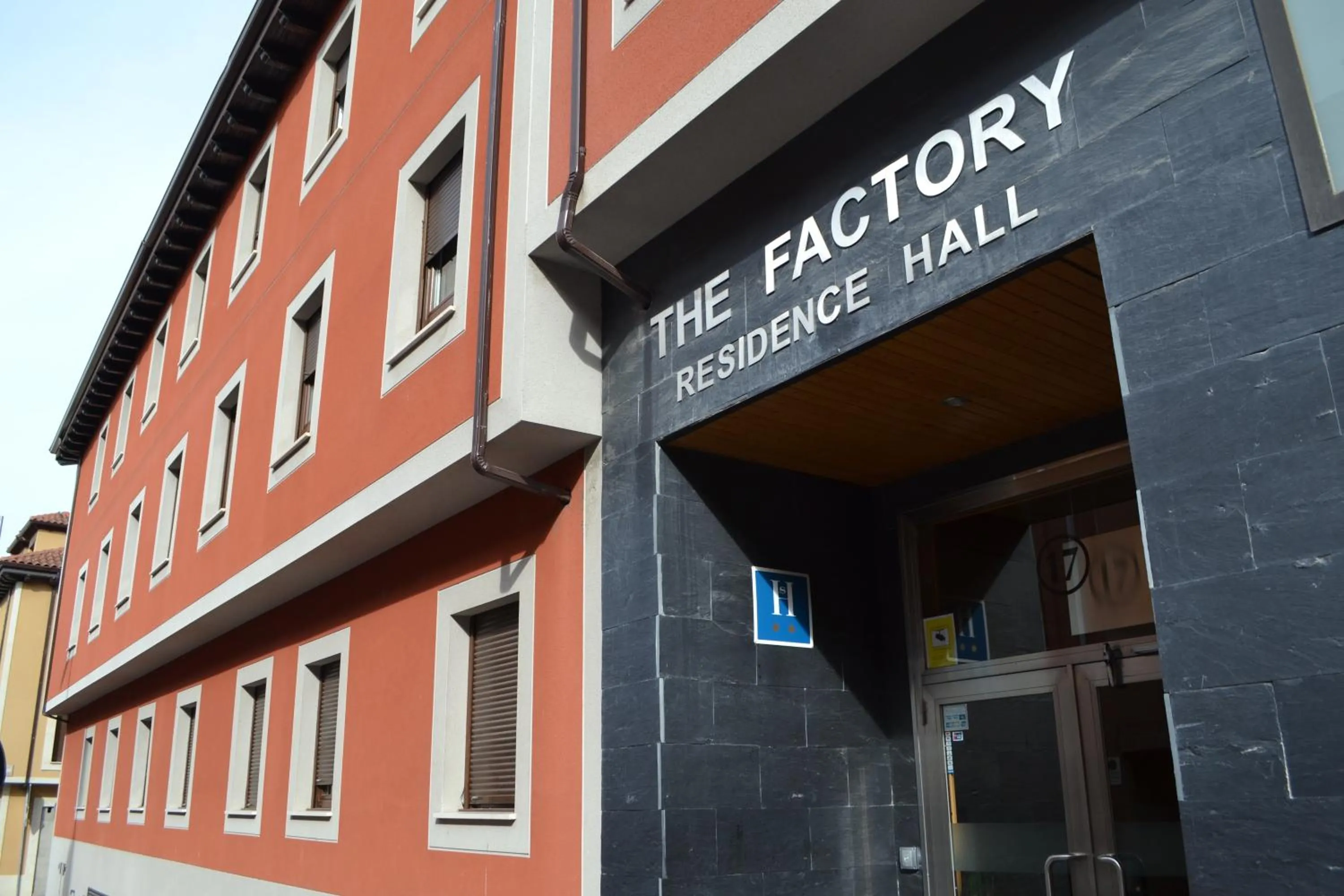 Property building in The Factory Residence Hall