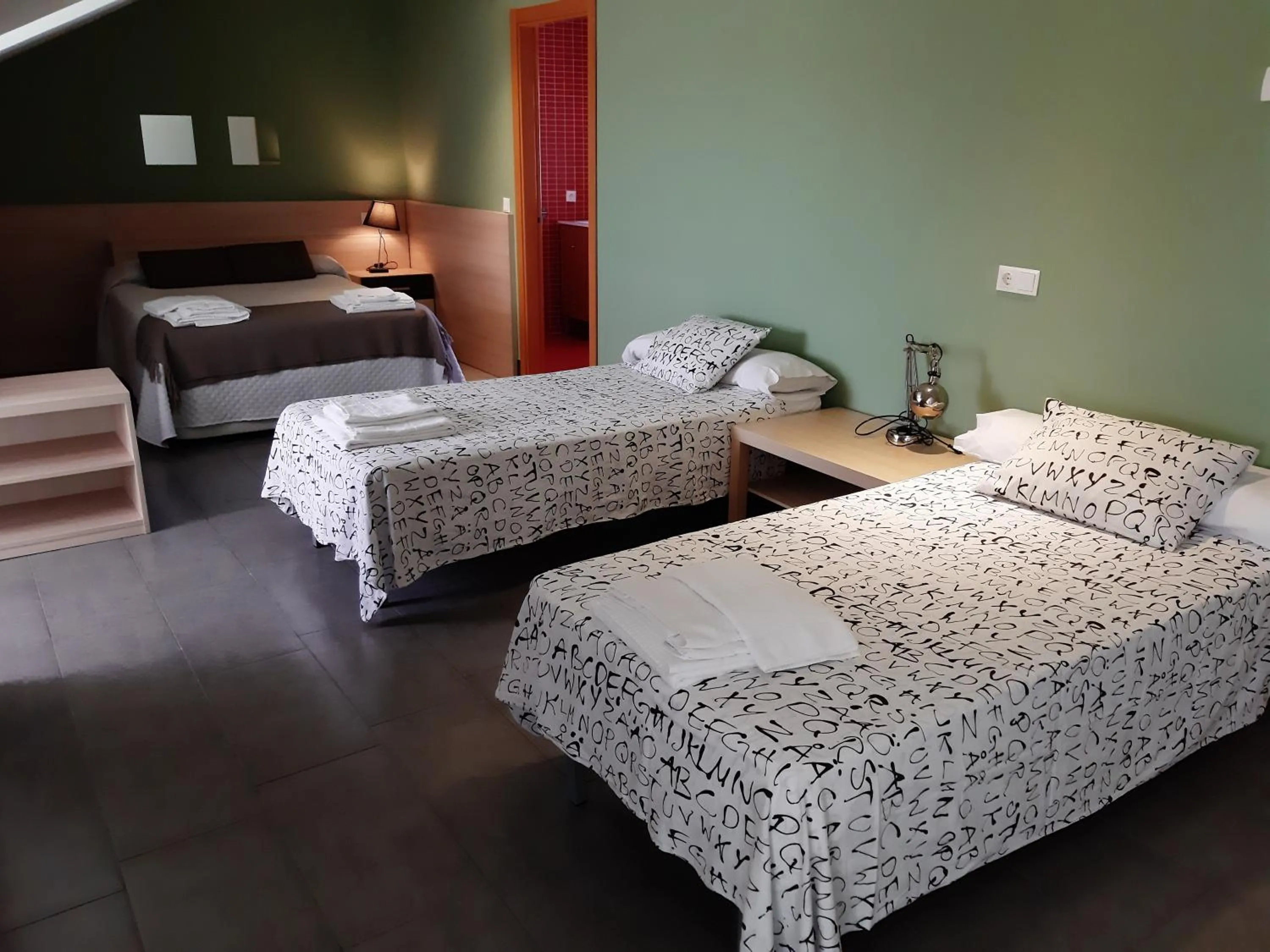 Photo of the whole room, Bed in The Factory Residence Hall