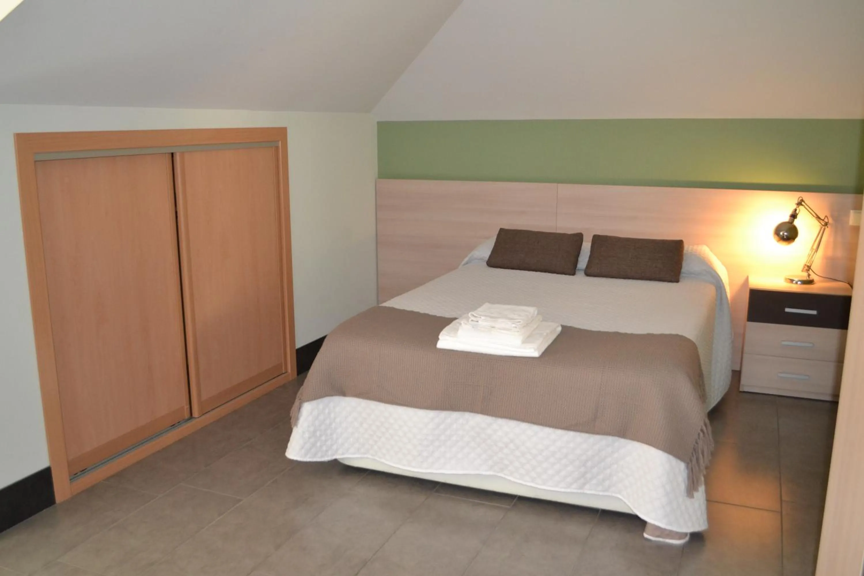 Photo of the whole room, Bed in The Factory Residence Hall
