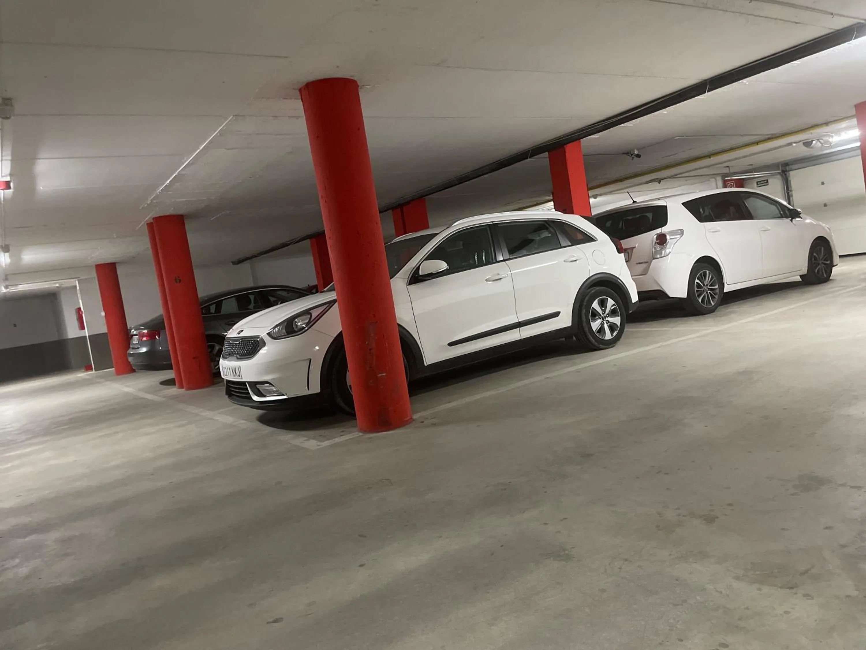 Parking in The Factory Residence Hall