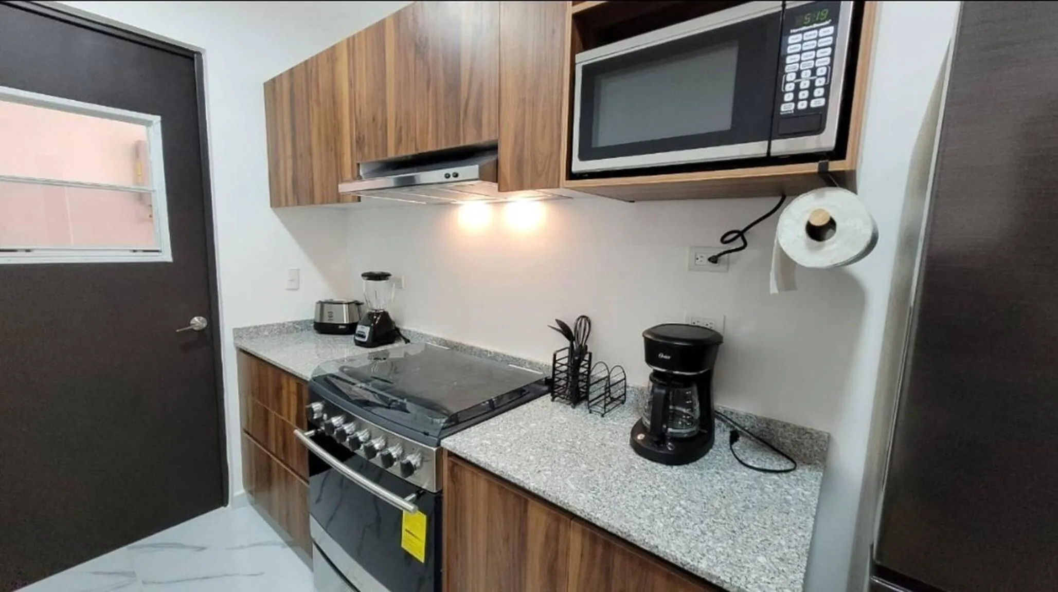 kitchen in Moderno Departamento Vacacional En Playa