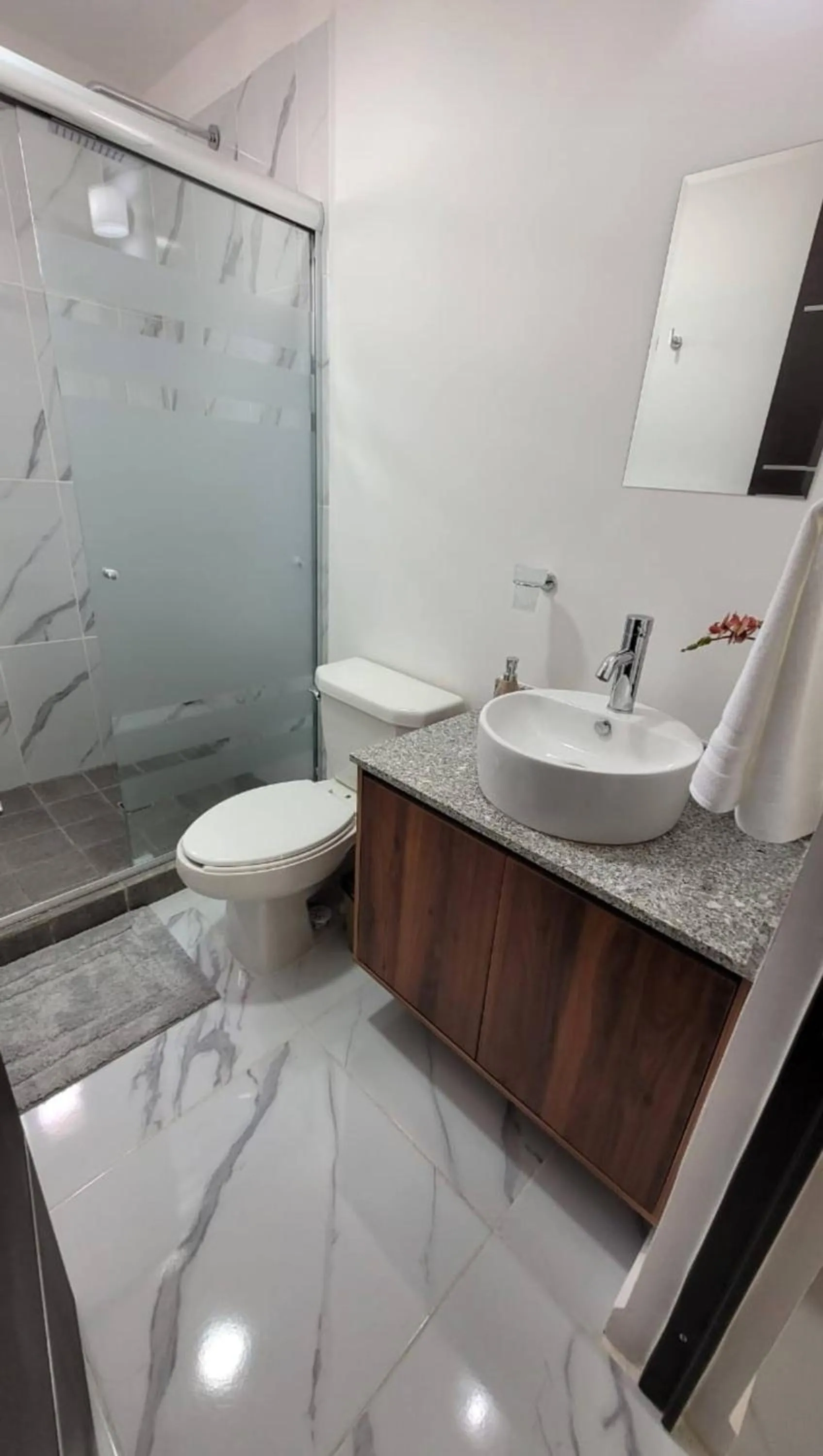 Bathroom in Moderno Departamento Vacacional En Playa