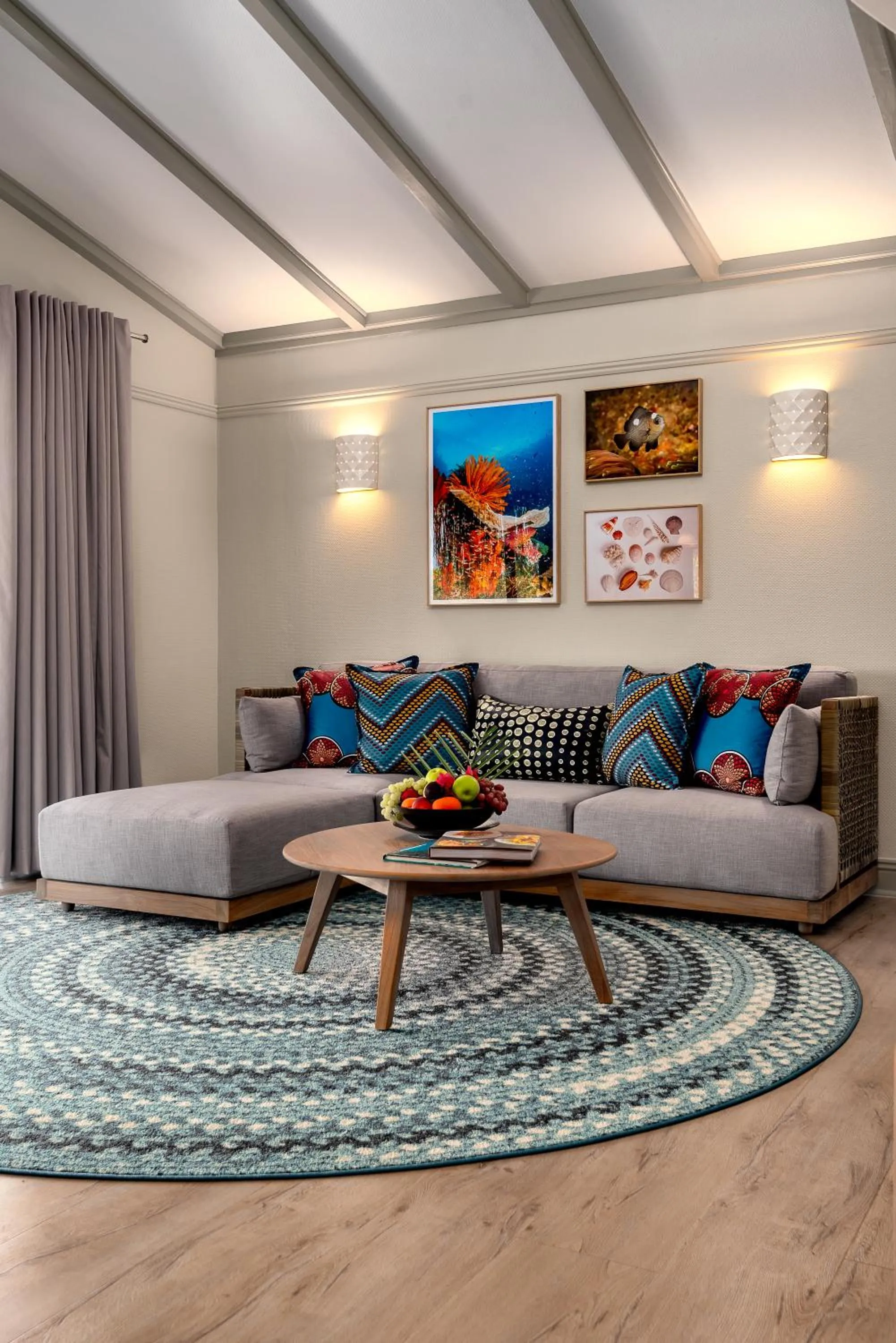 Living room in Anantara Bazaruto Island Resort