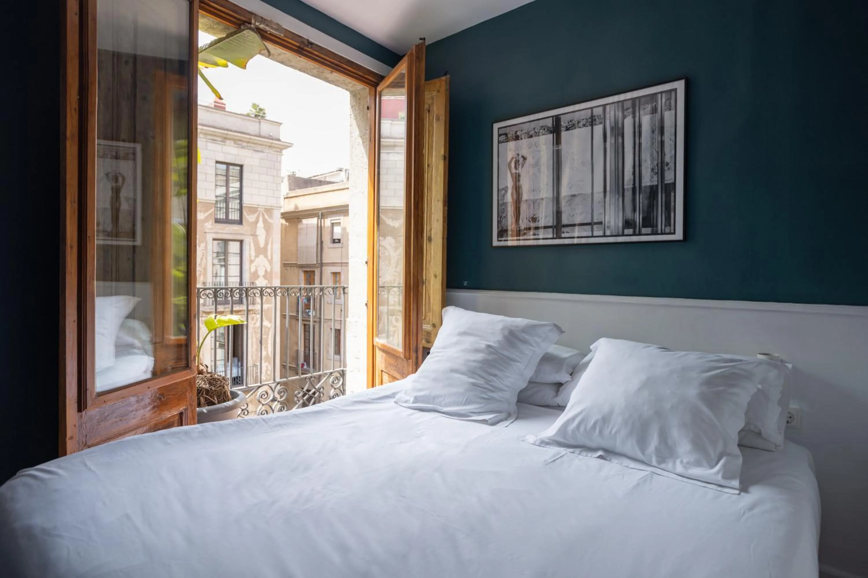Bed in Hostal Sol y K