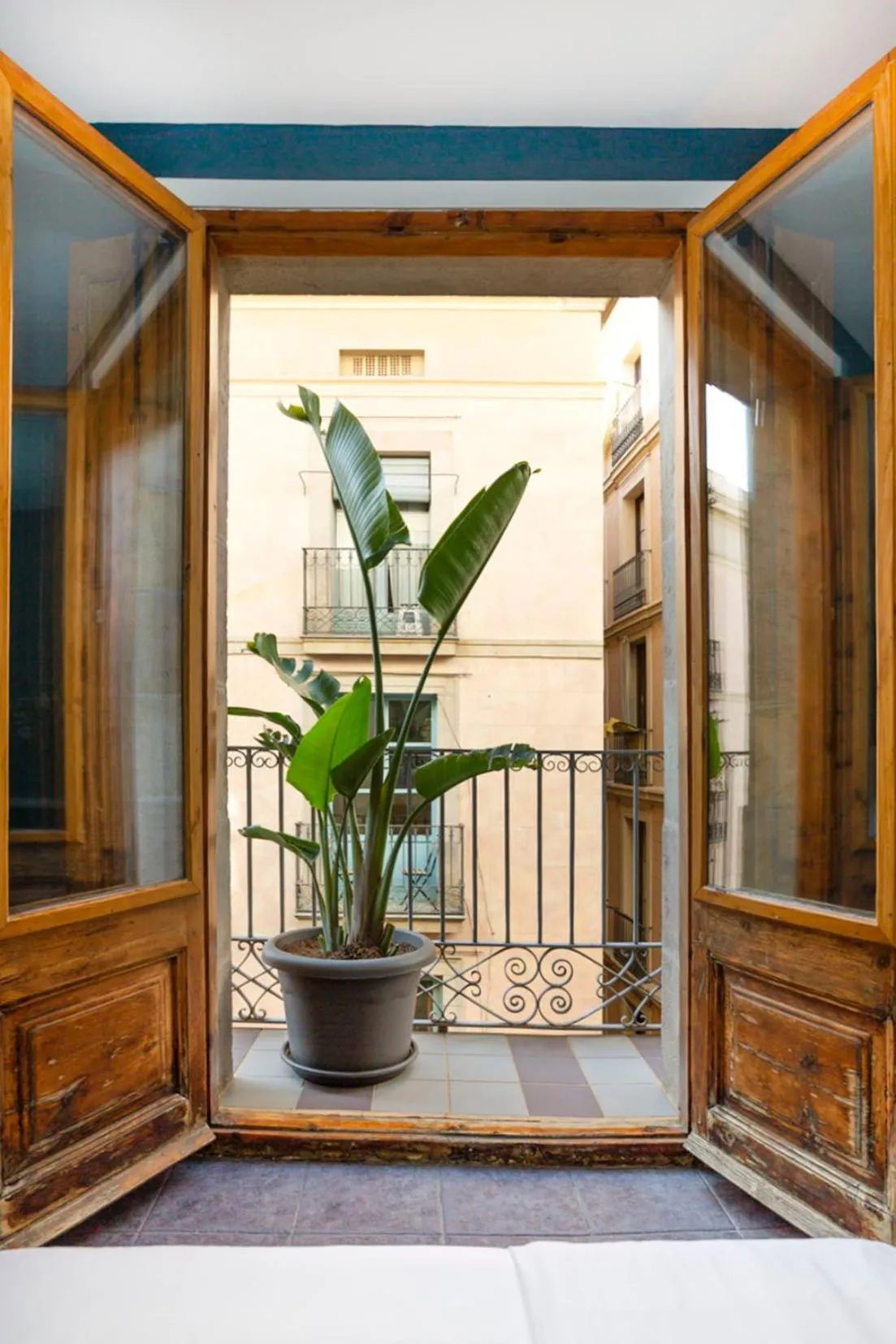 Balcony/Terrace in Hostal Sol y K