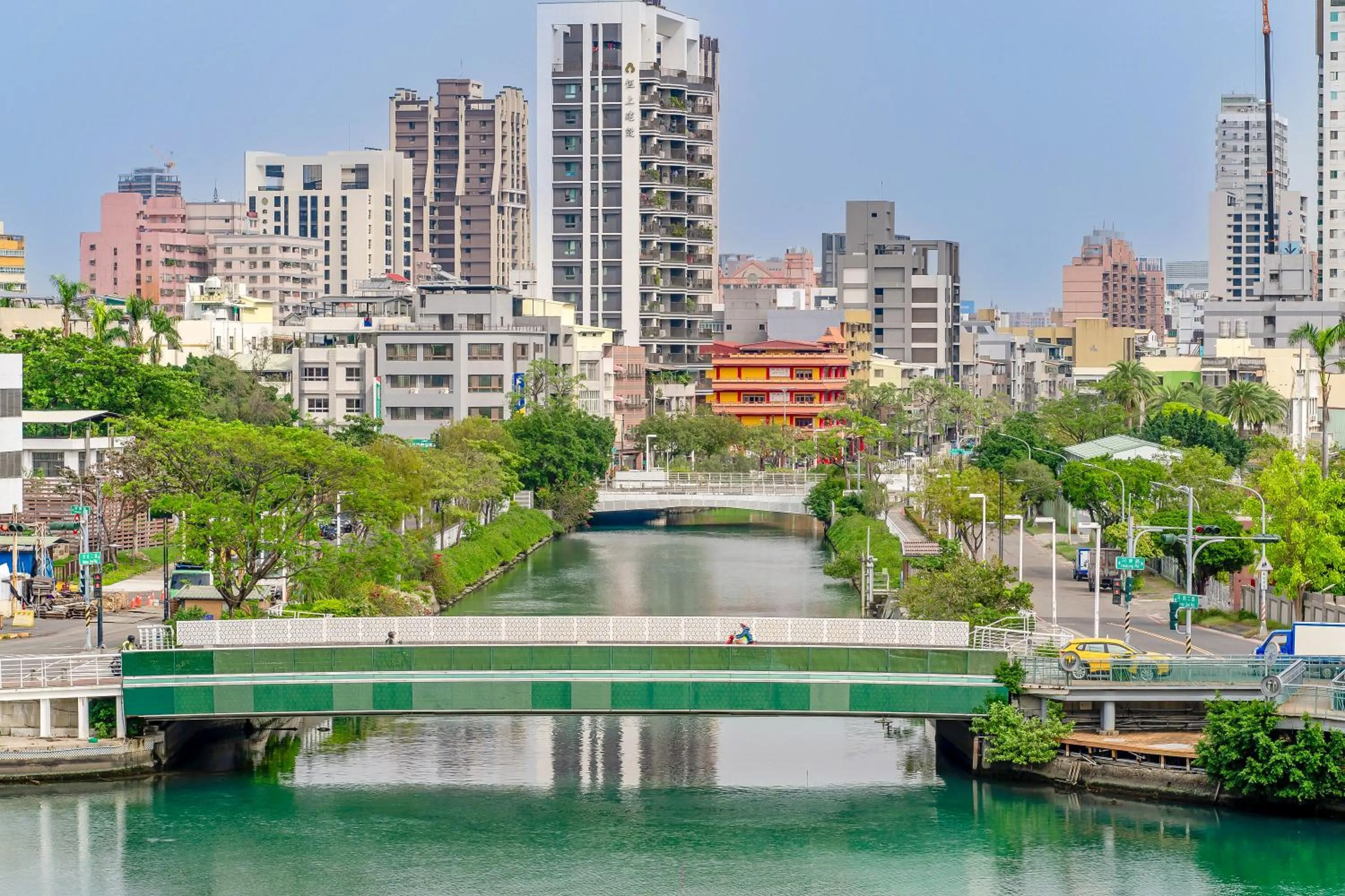 View (from property/room) in CHECK inn Express Kaohsiung Love River