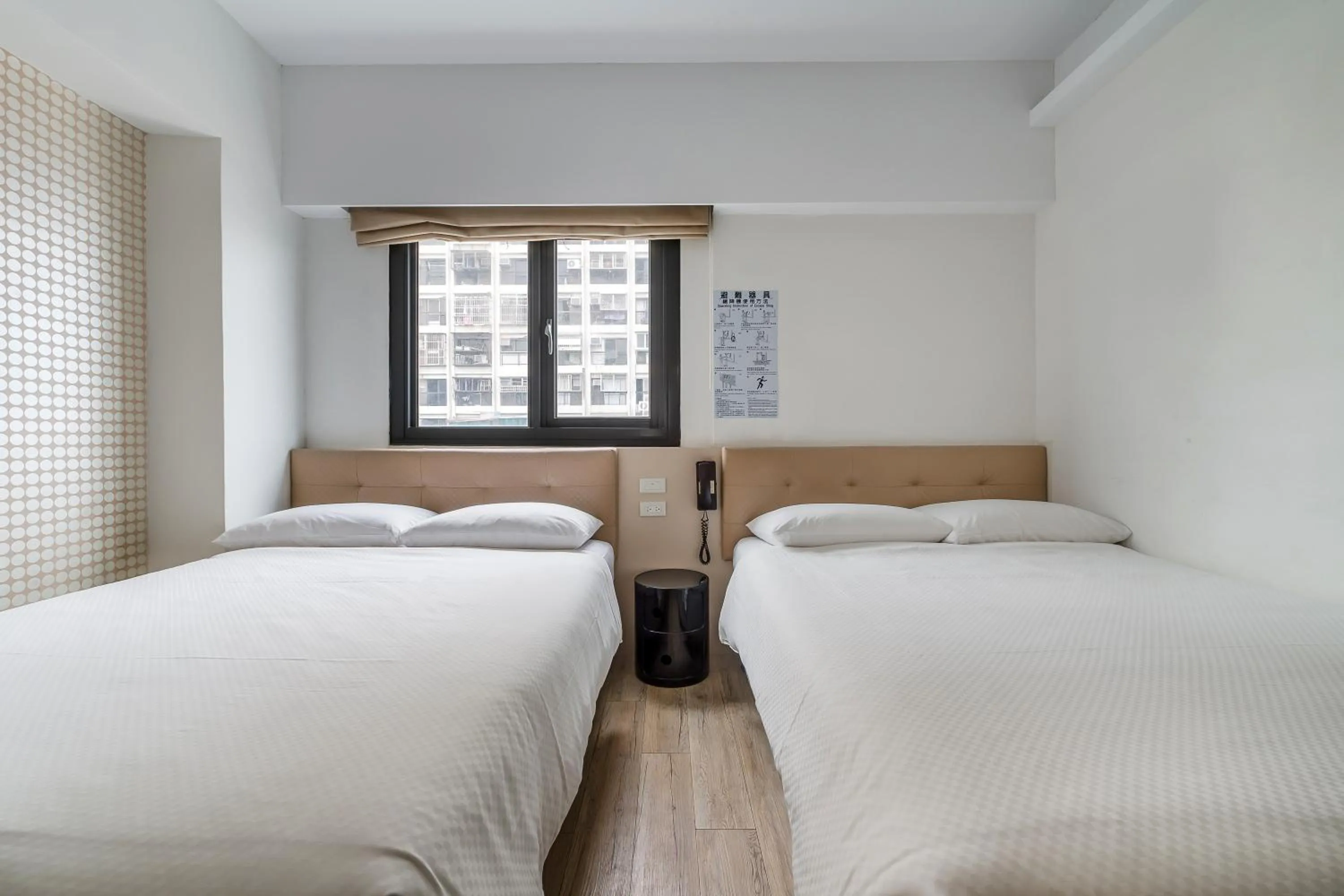 Bed in CHECK inn Express Kaohsiung Love River