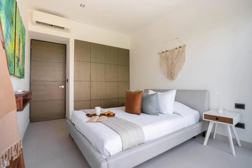 Photo of the whole room, Bed in SunsetviewPH+PrivPool+Near Beach&Town+Rooftop+50mb