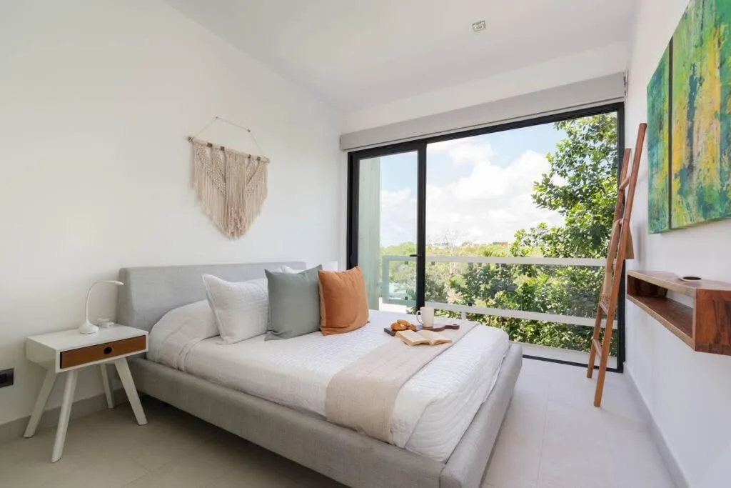 Bedroom, Bed in SunsetviewPH+PrivPool+Near Beach&Town+Rooftop+50mb