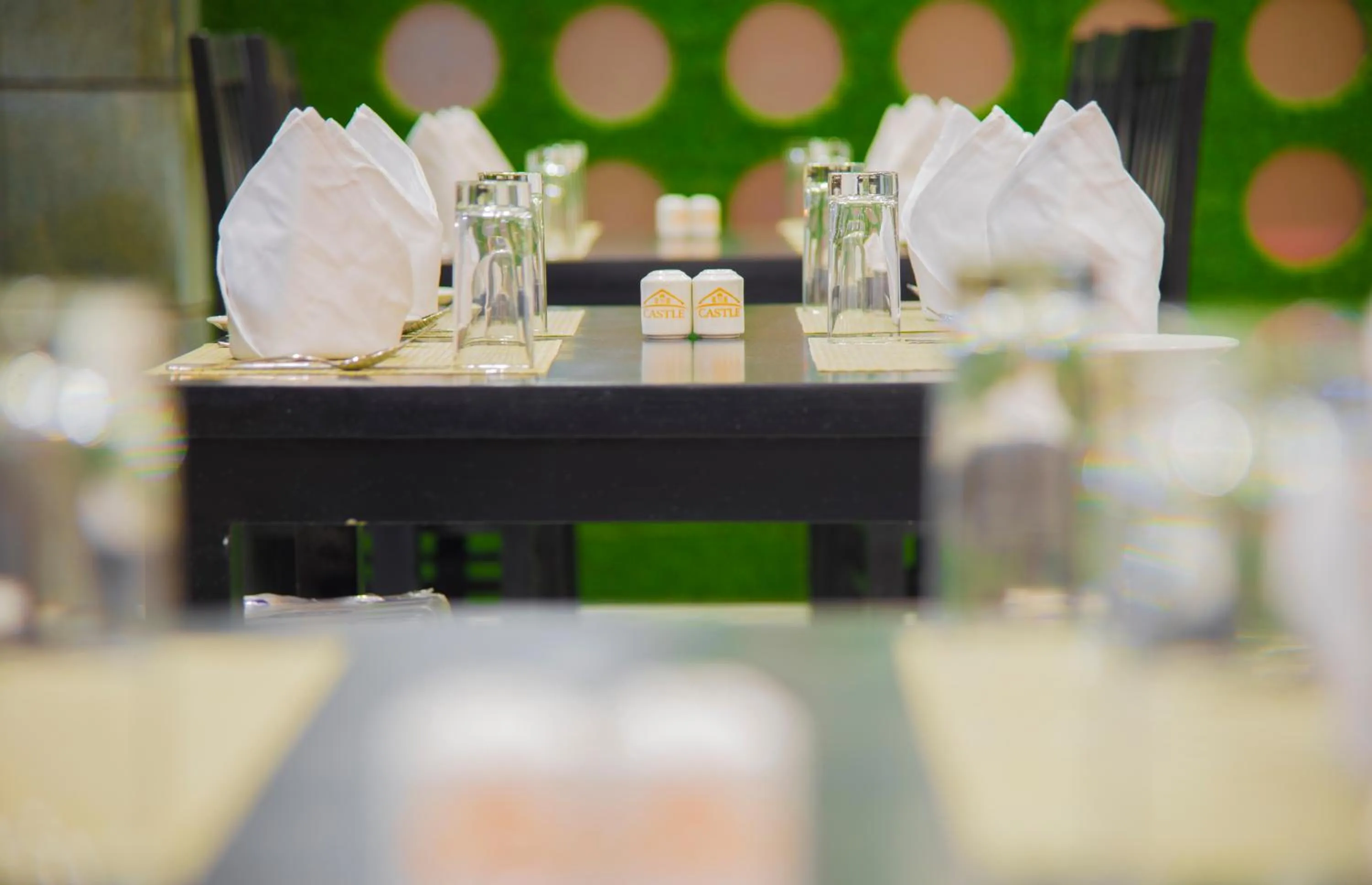 Restaurant/places to eat in Hotel S R Castle