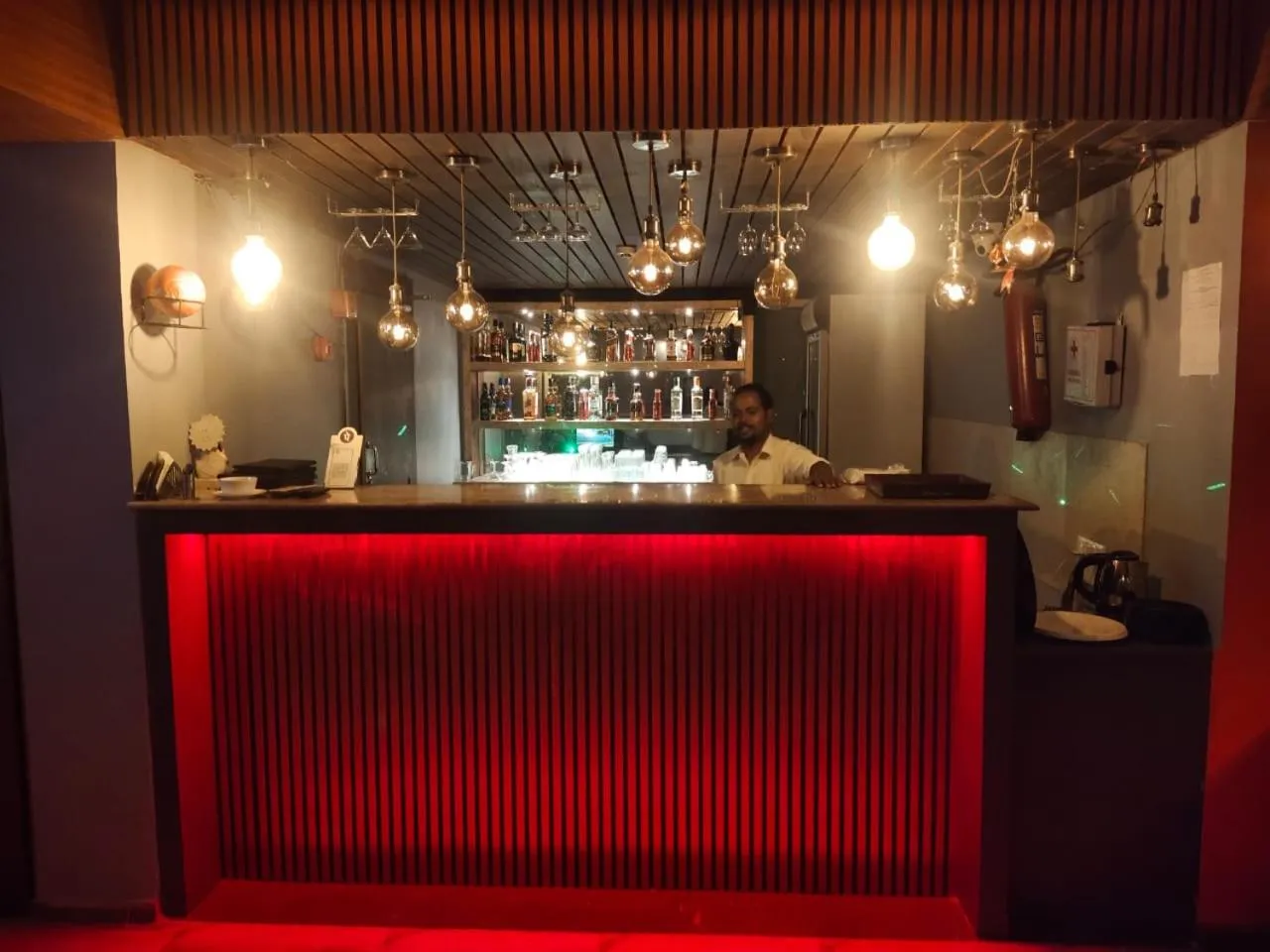 Lounge or bar in Hotel S R Castle