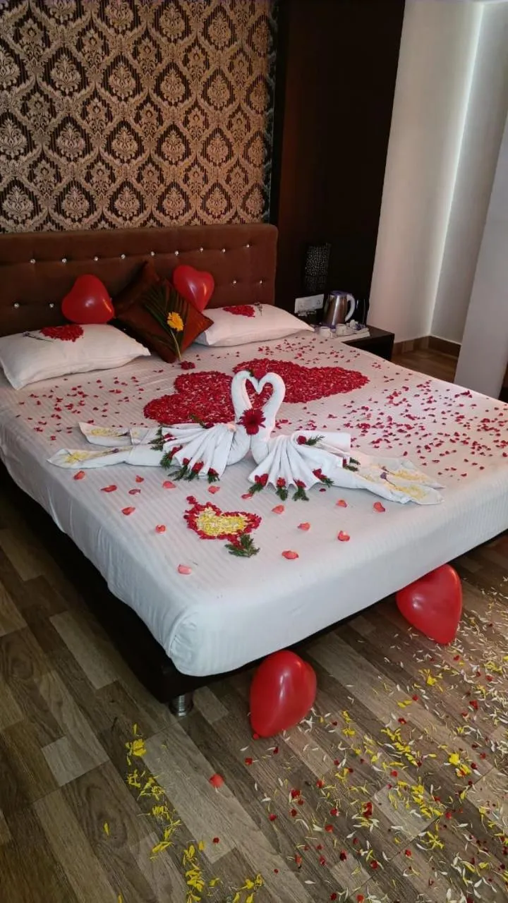 Bed in Hotel S R Castle