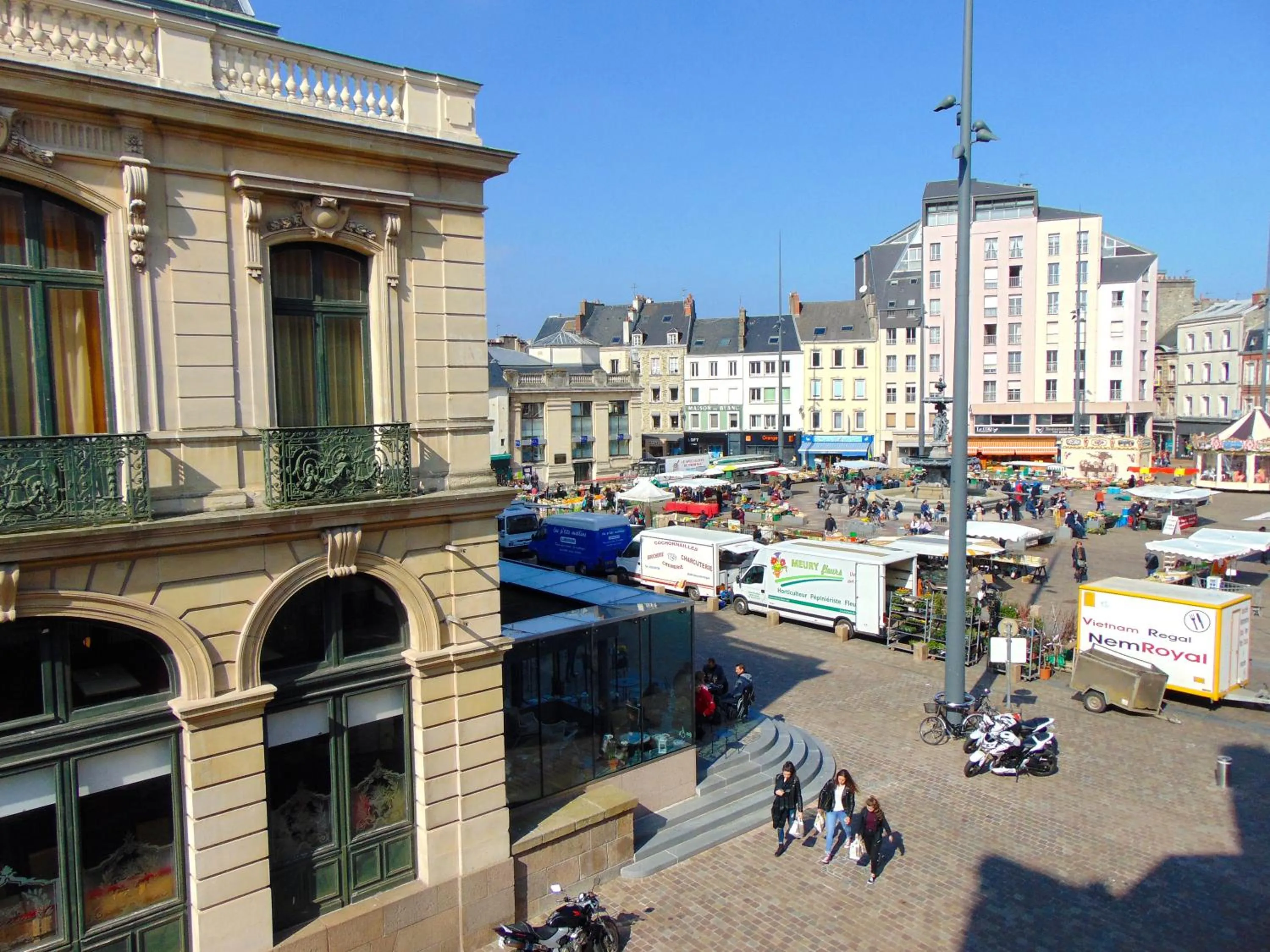 View (from property/room) in Hôtel de La Croix de Malte