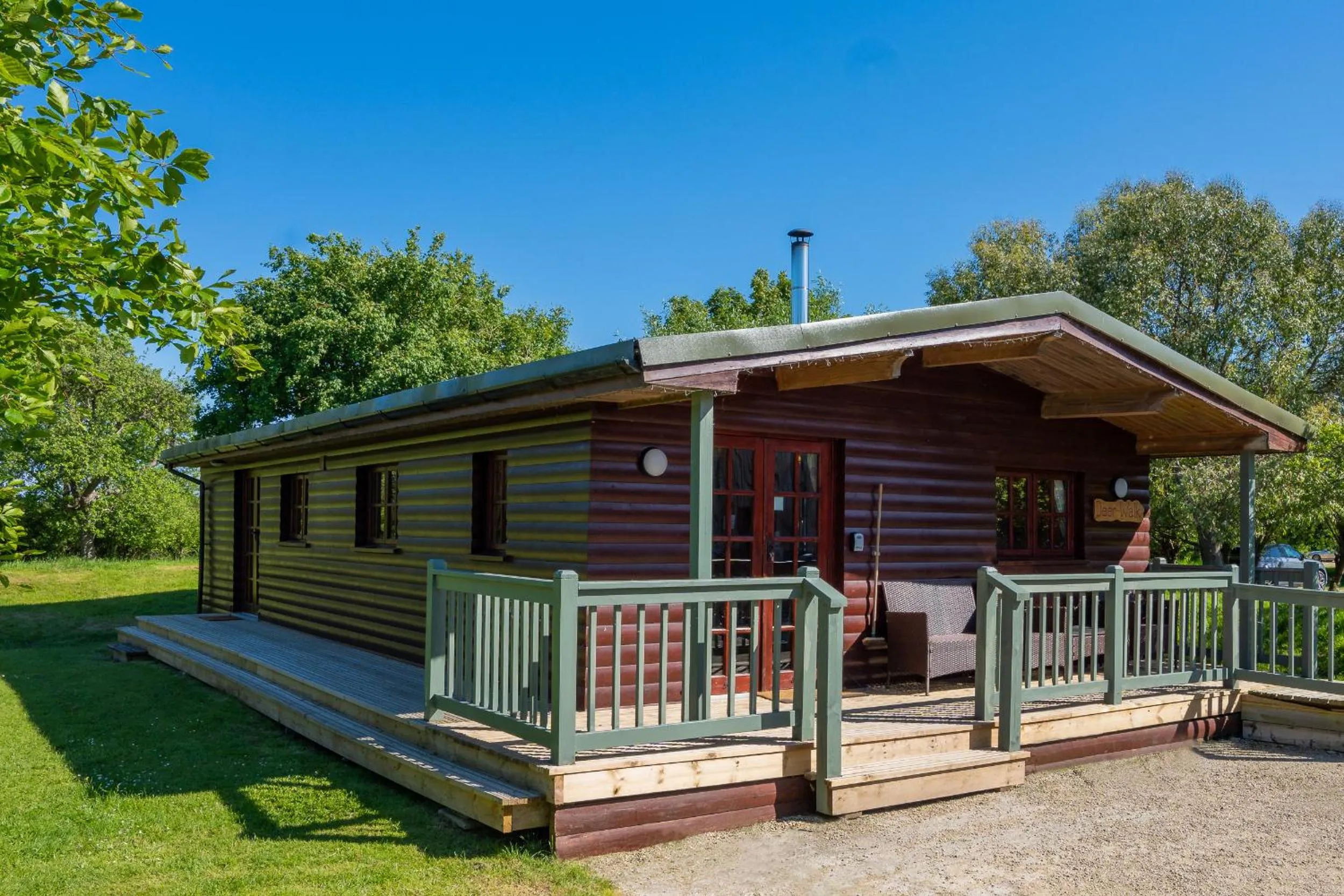View (from property/room) in Wall Eden Farm - Luxury Log Cabins and Glamping