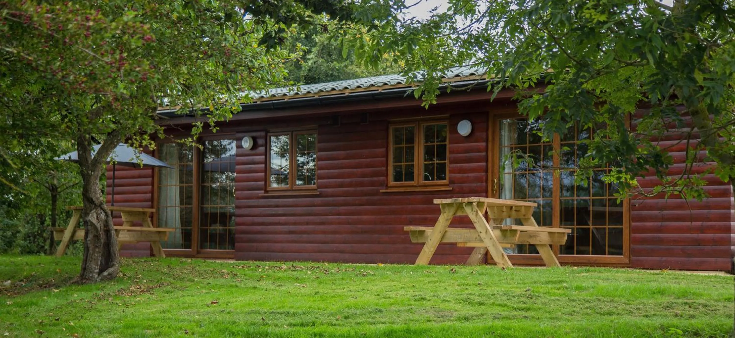 Photo of the whole room in Wall Eden Farm - Luxury Log Cabins and Glamping