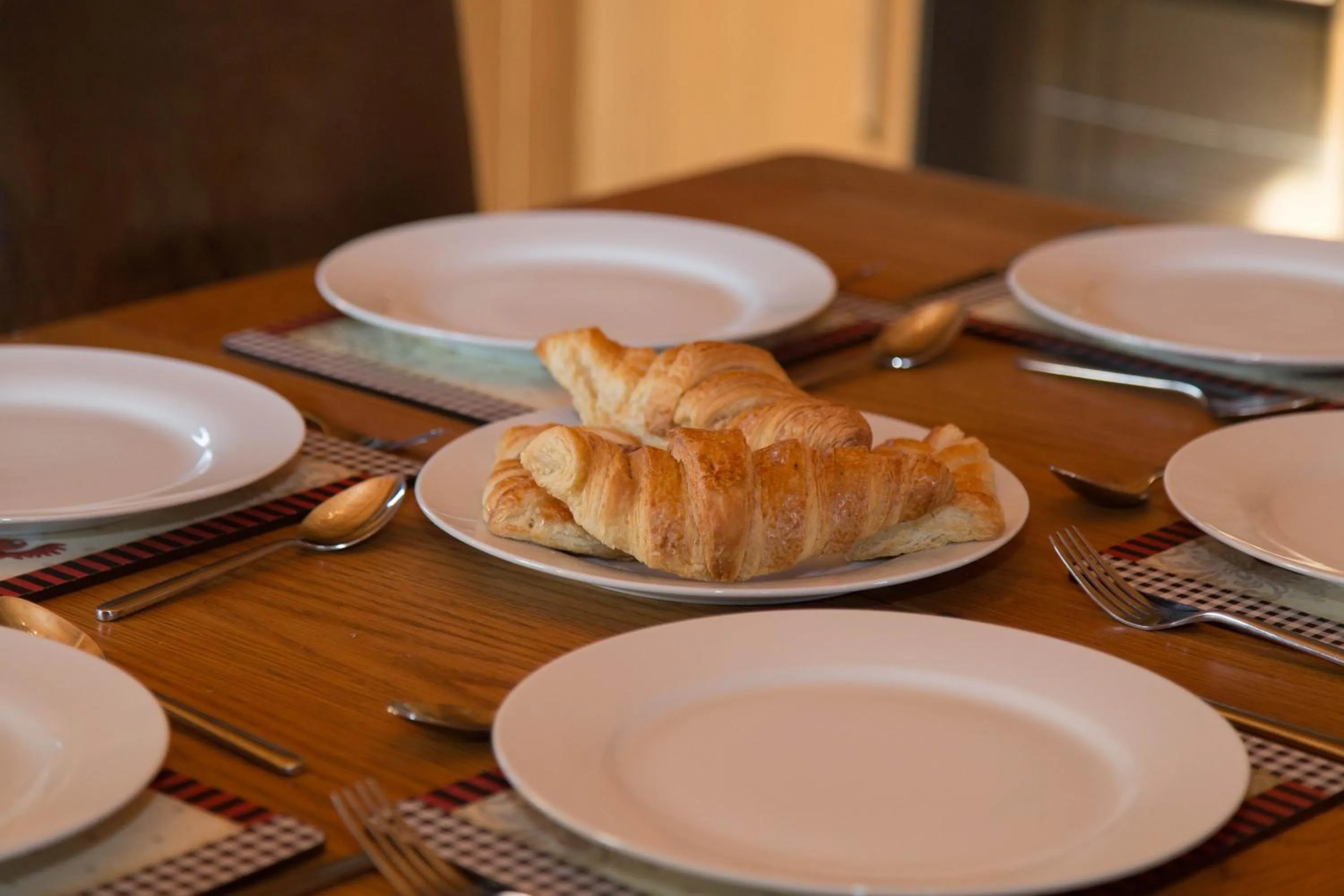 Dining area in Wall Eden Farm - Luxury Log Cabins and Glamping